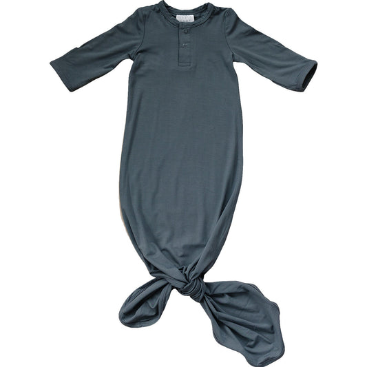 bamboo knot gown // charcoal