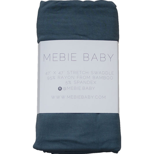 bamboo stretch swaddle // charcoal