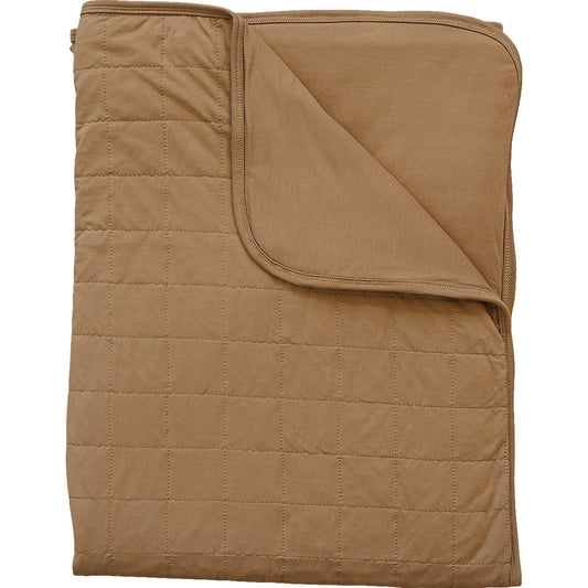 bamboo quilt // mustard