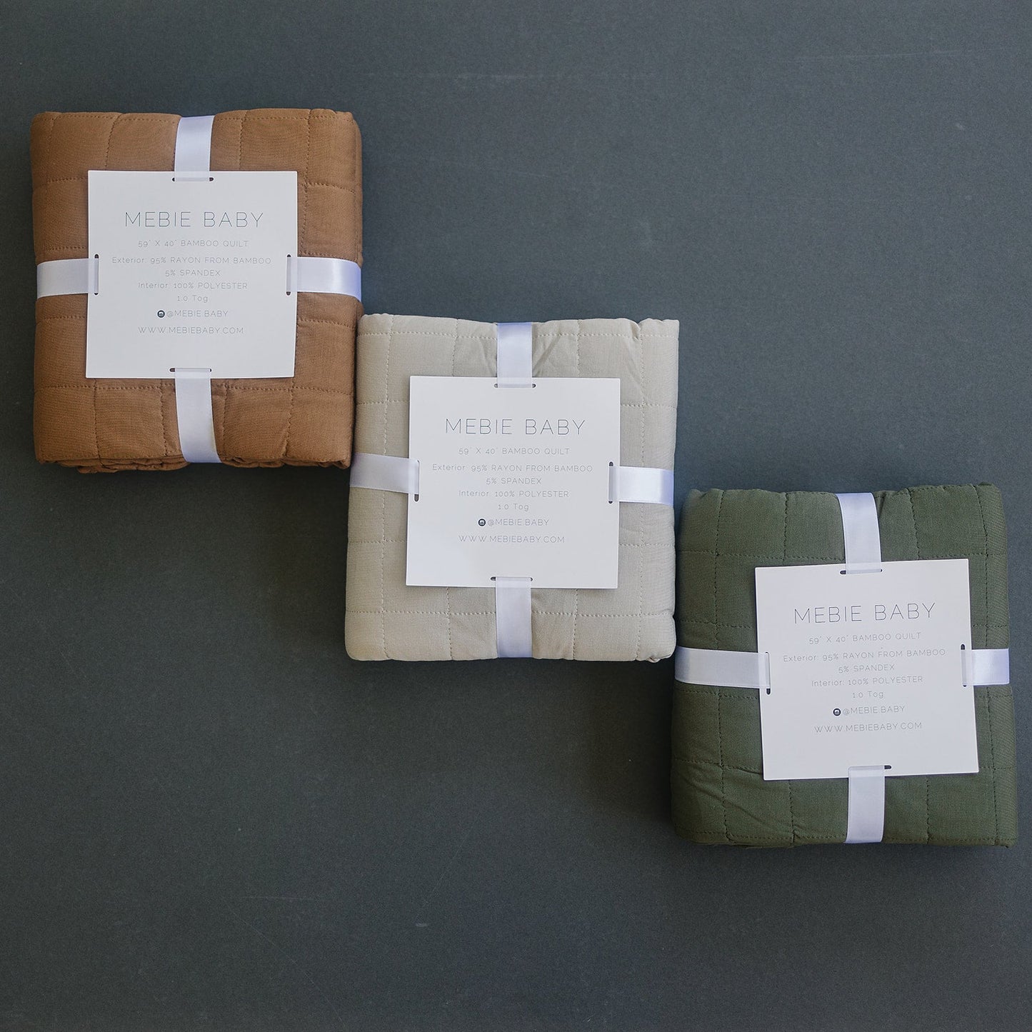 bamboo quilt // oatmeal
