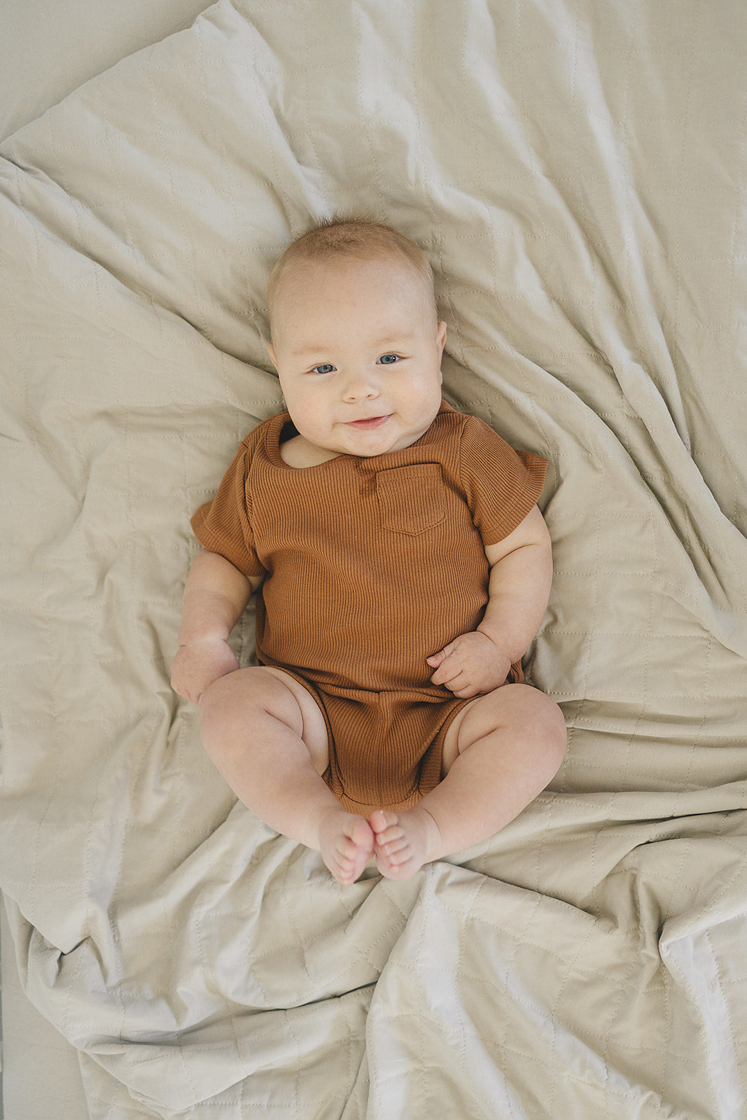bamboo quilt // oatmeal