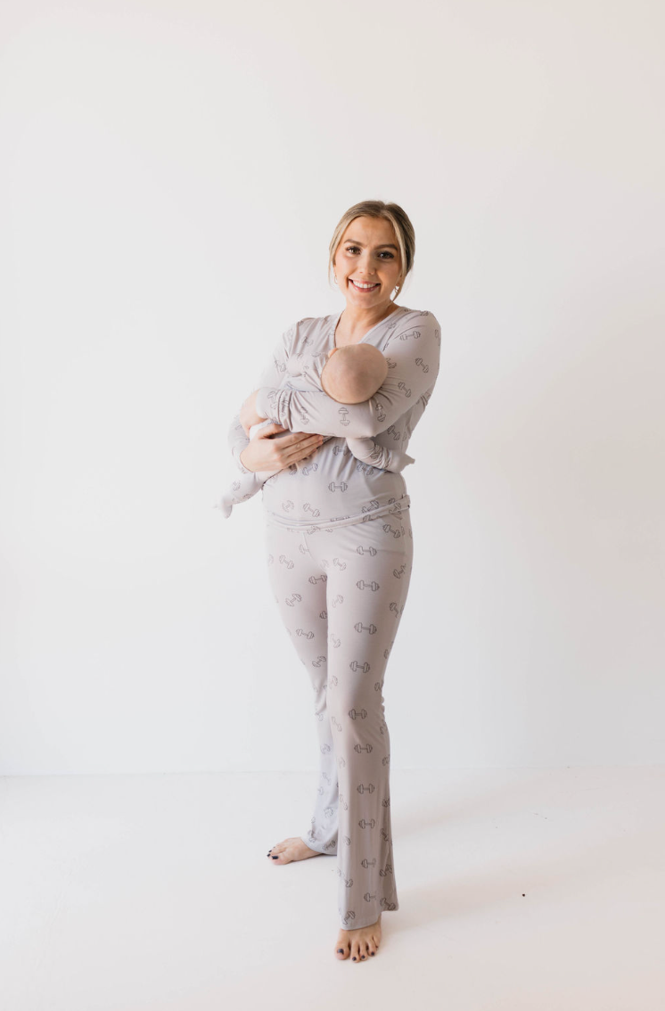 women's bamboo pajamas // arm day