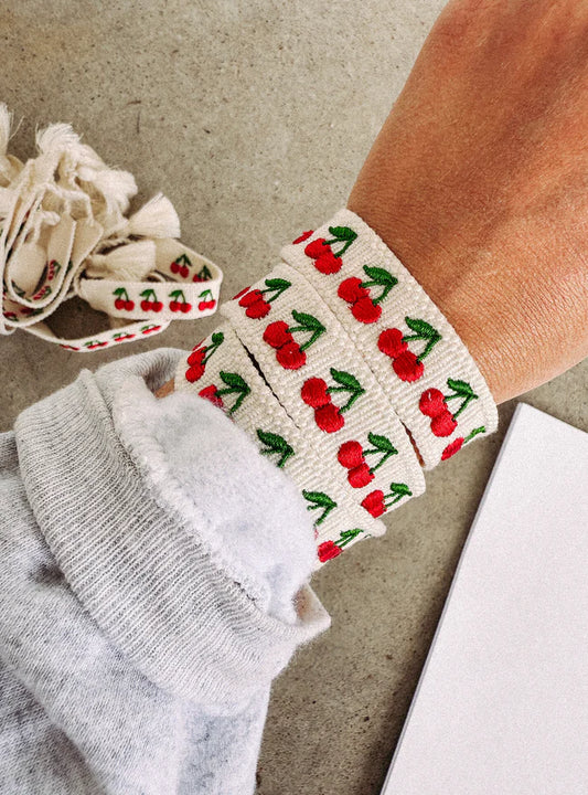 cherry bracelet
