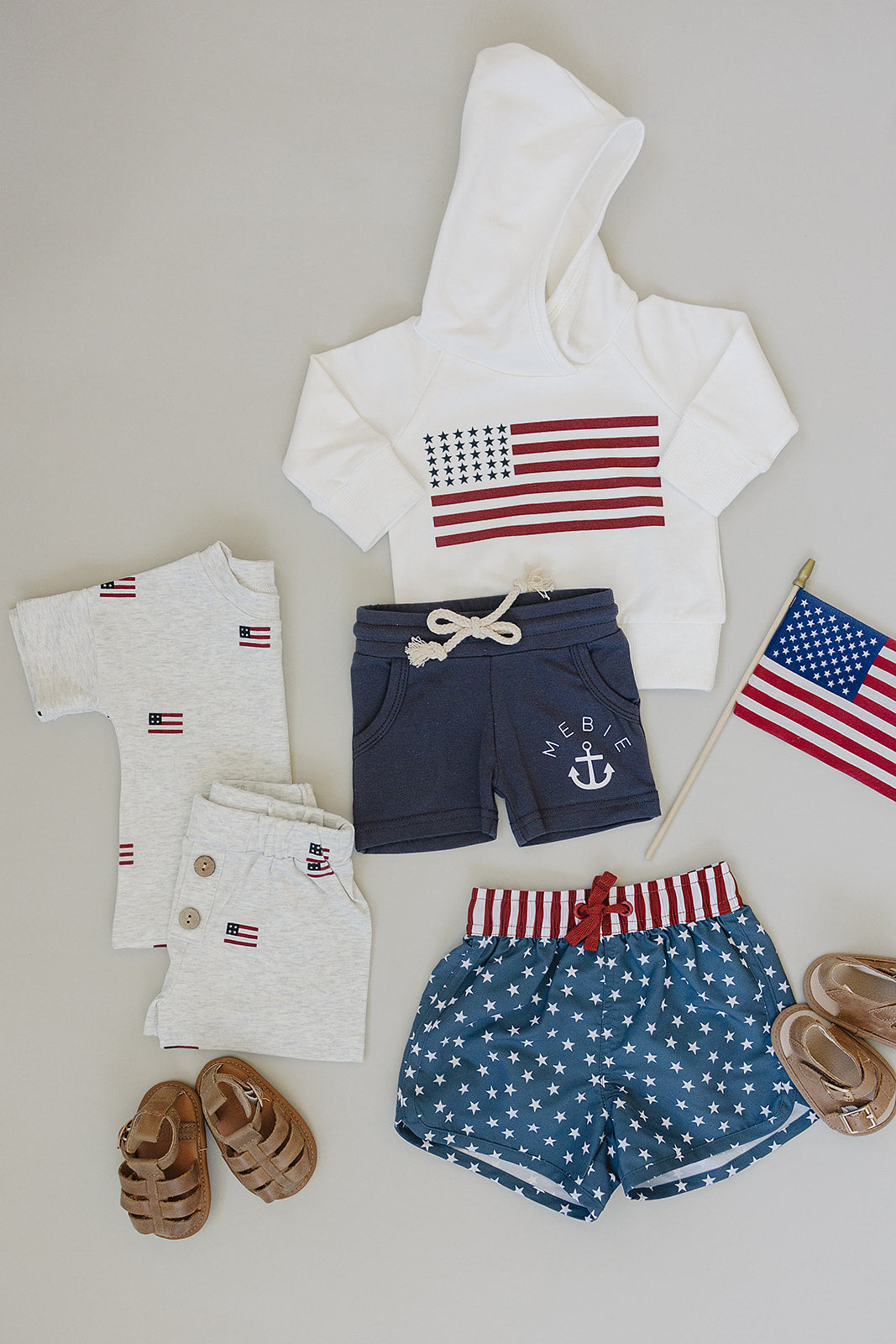 flag hoodie (sizing up to 10y)