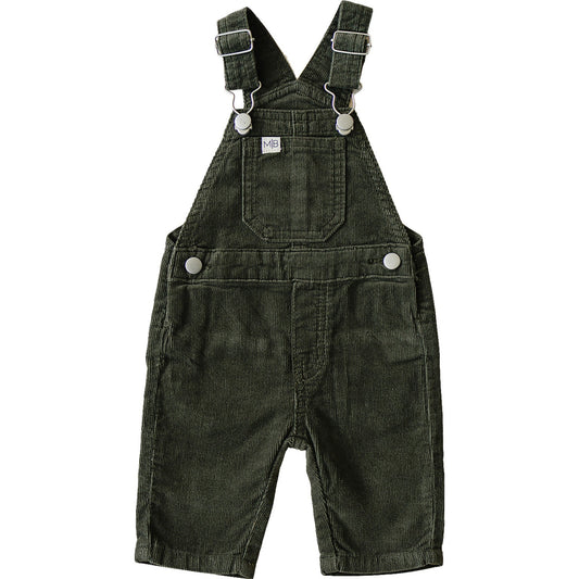 green corduroy overalls
