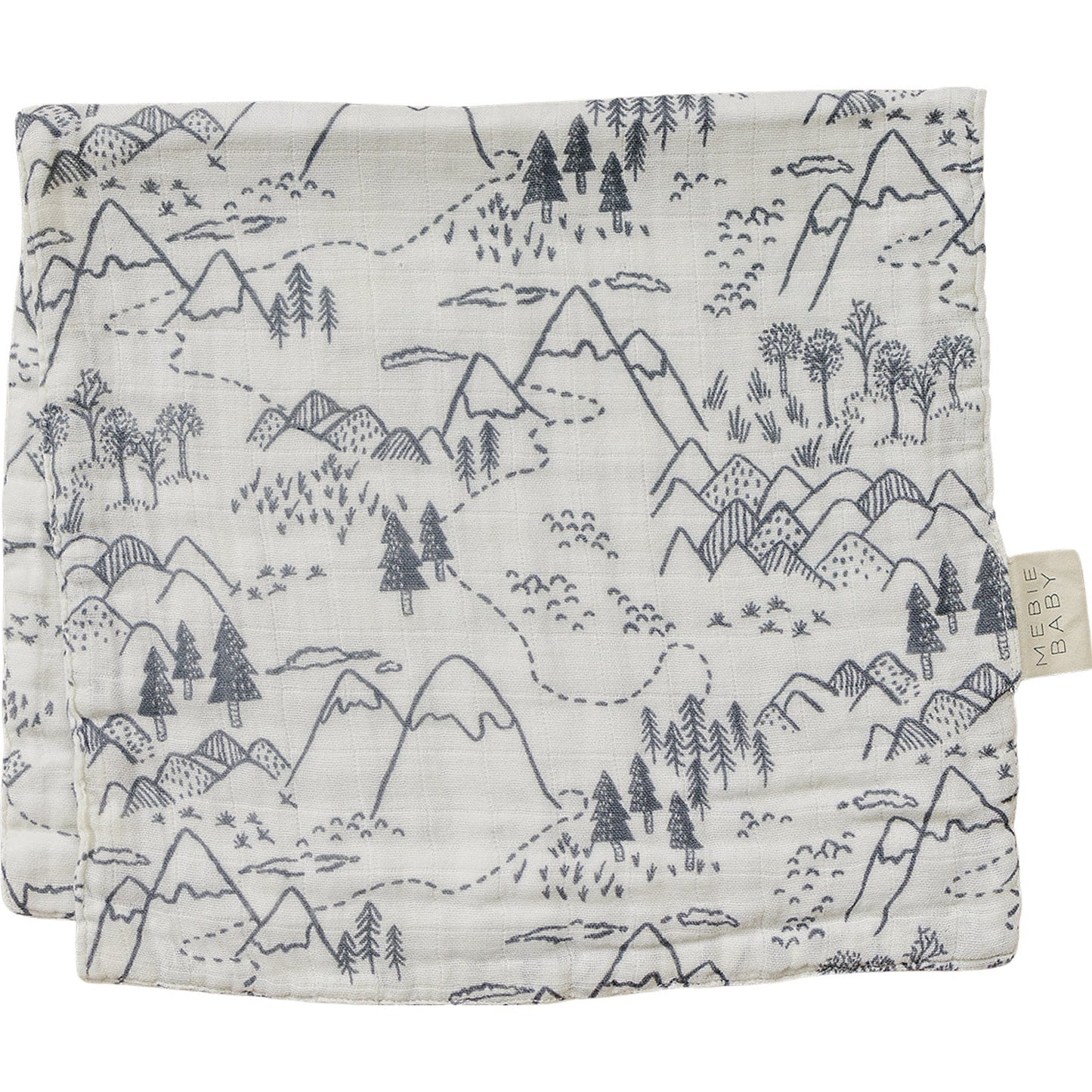 muslin burp cloth // summit