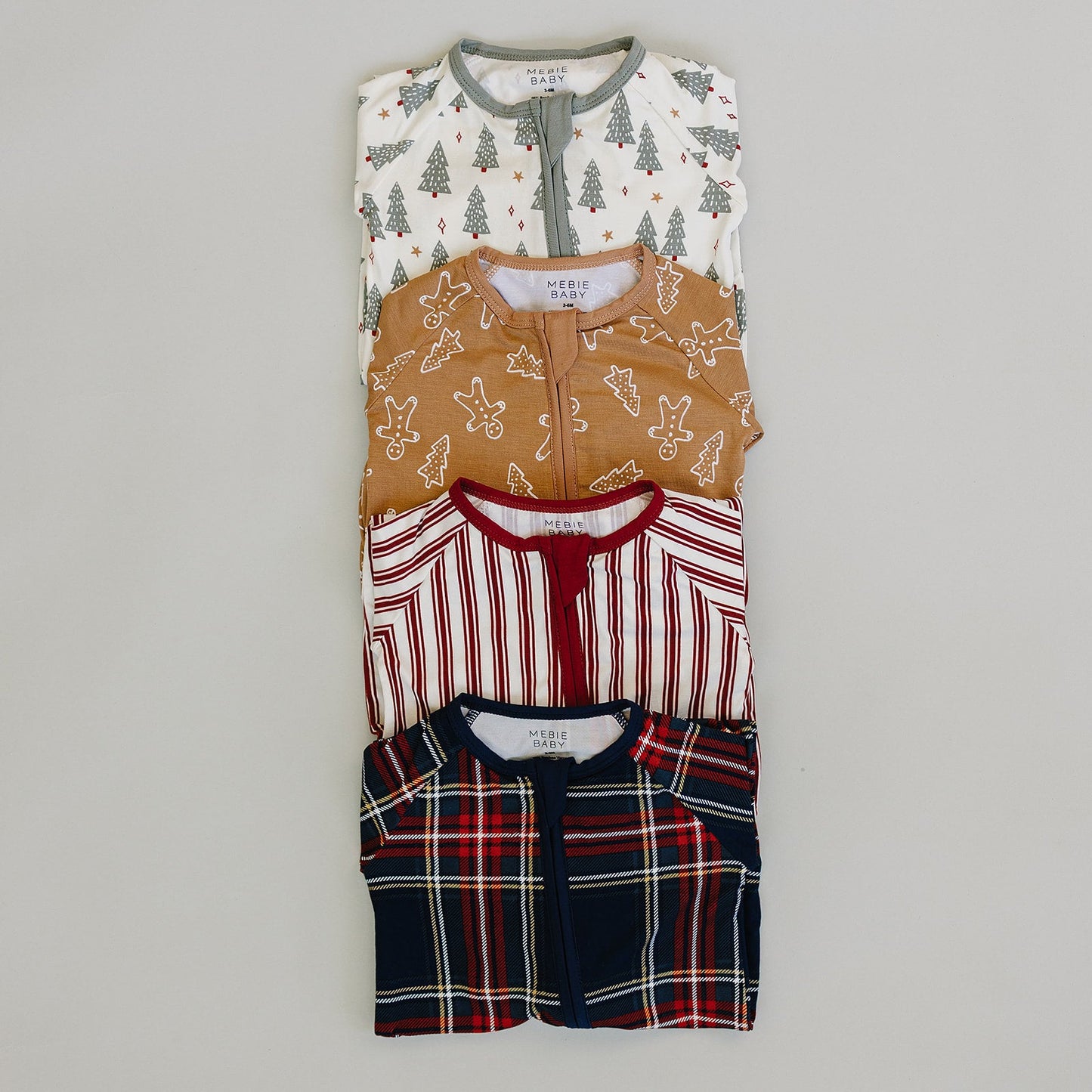 gingerbread bamboo pajamas // ZIPPY