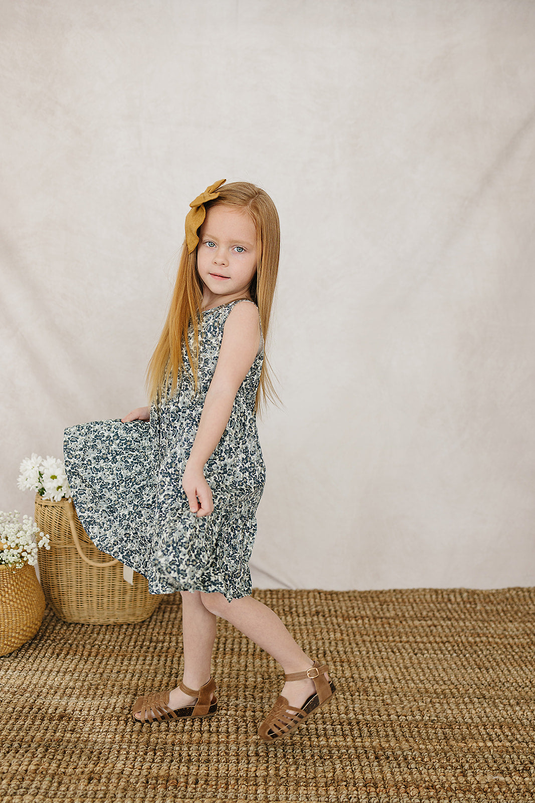 liberty floral tank dress