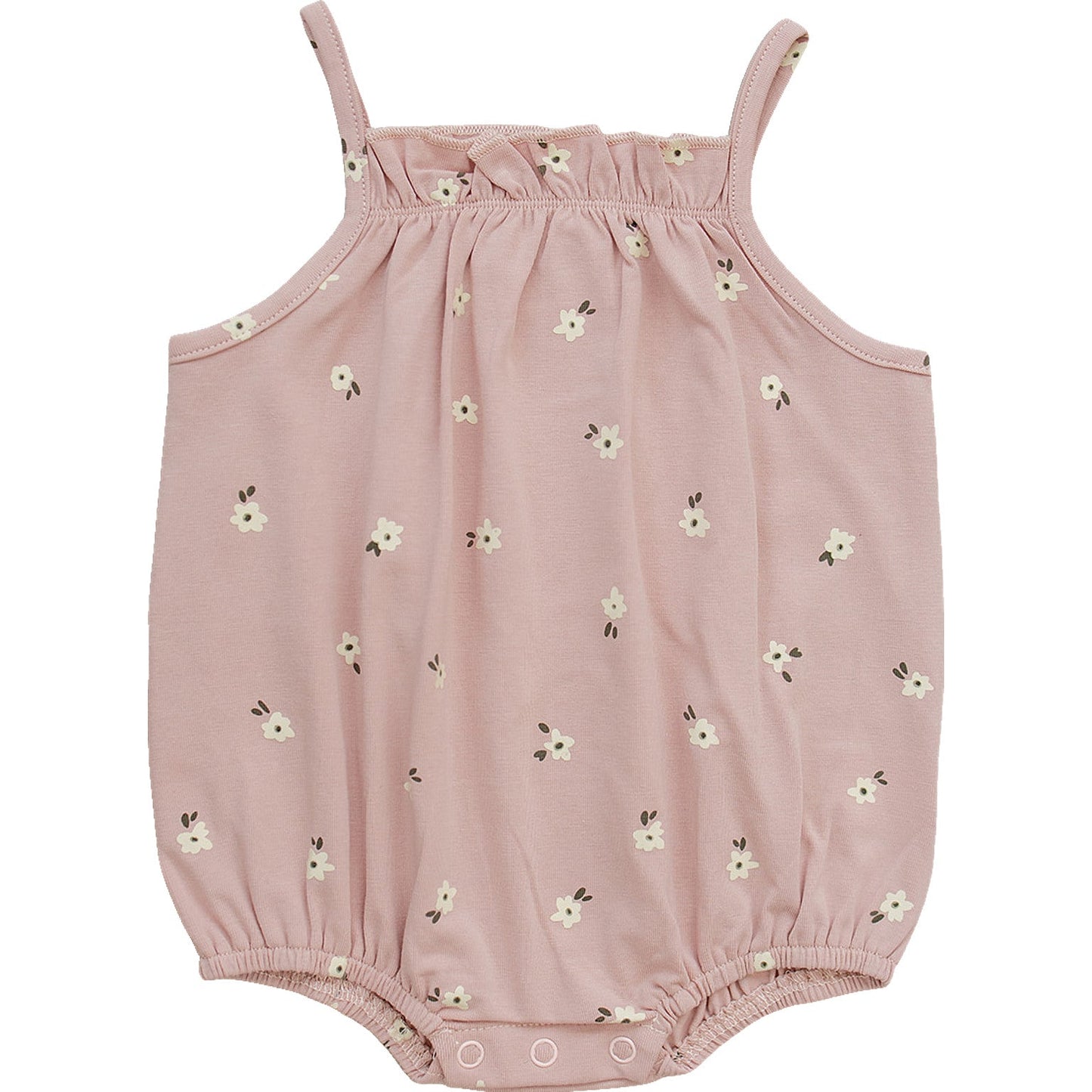 floral tank bubble romper