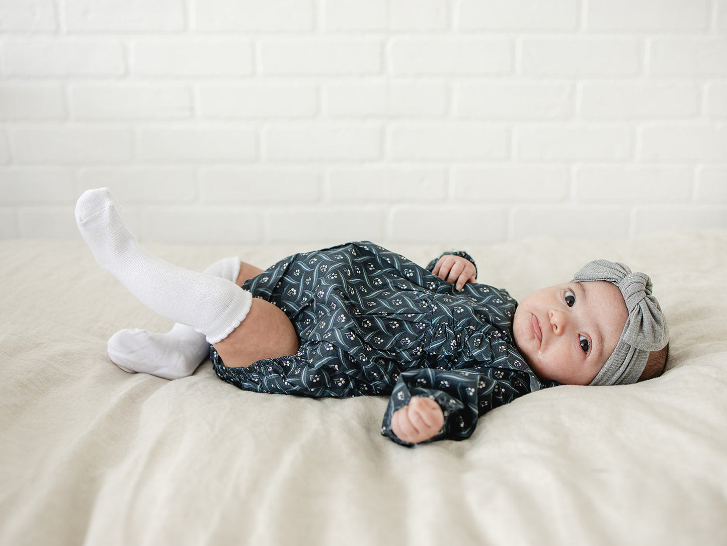 high-rise socks (no bow!)