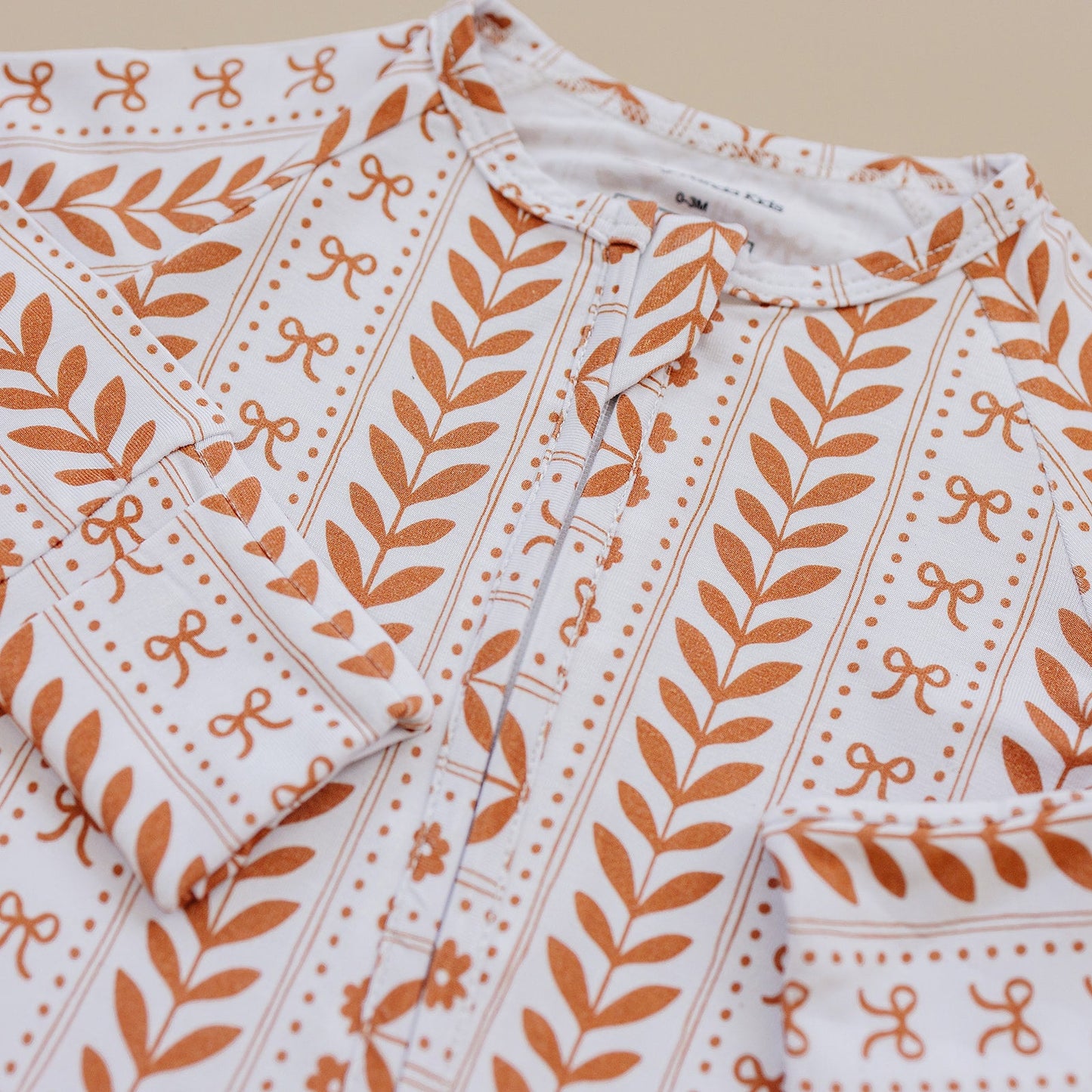 boho daisy bamboo pajamas // ZIPPY