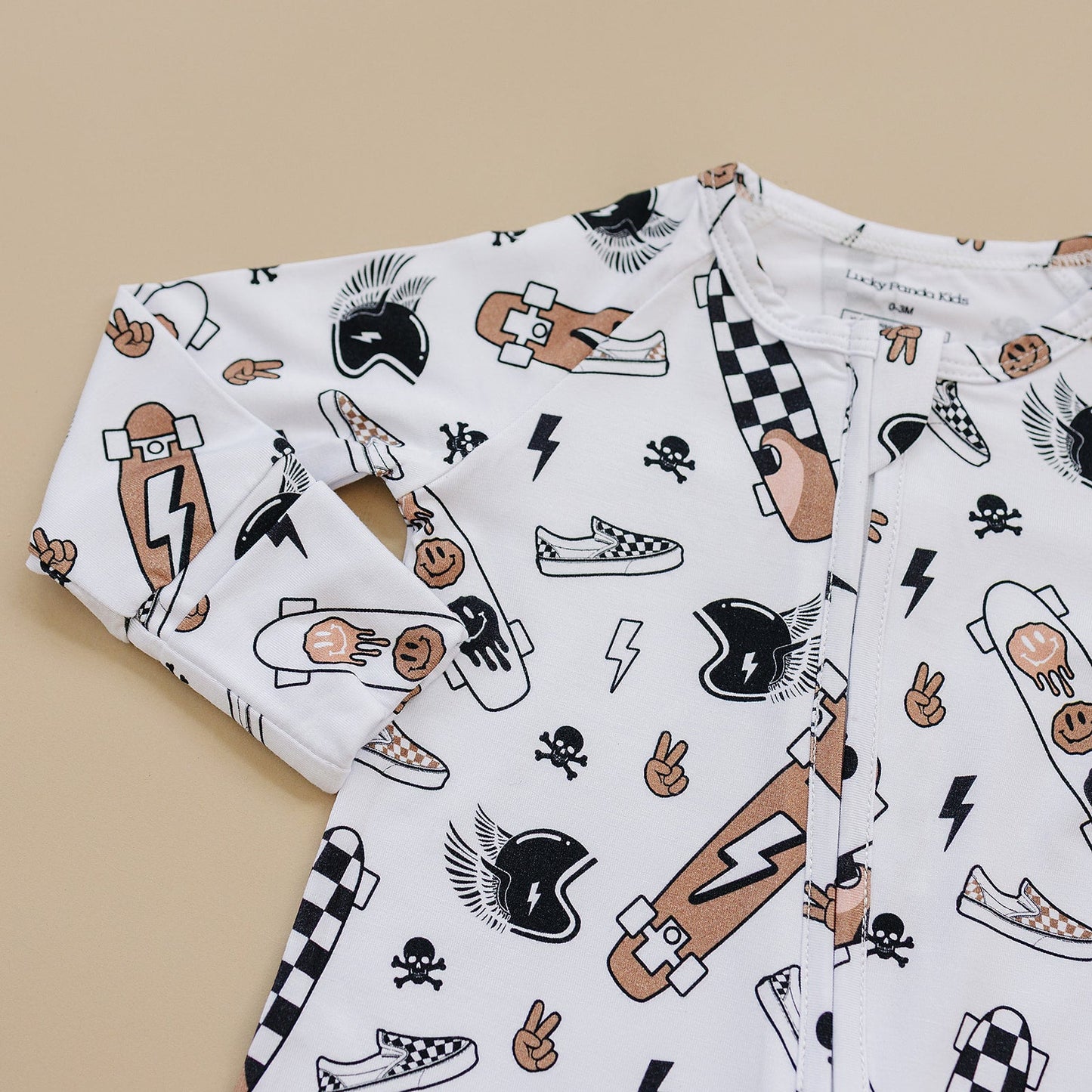 skater bamboo pajamas // ZIPPY