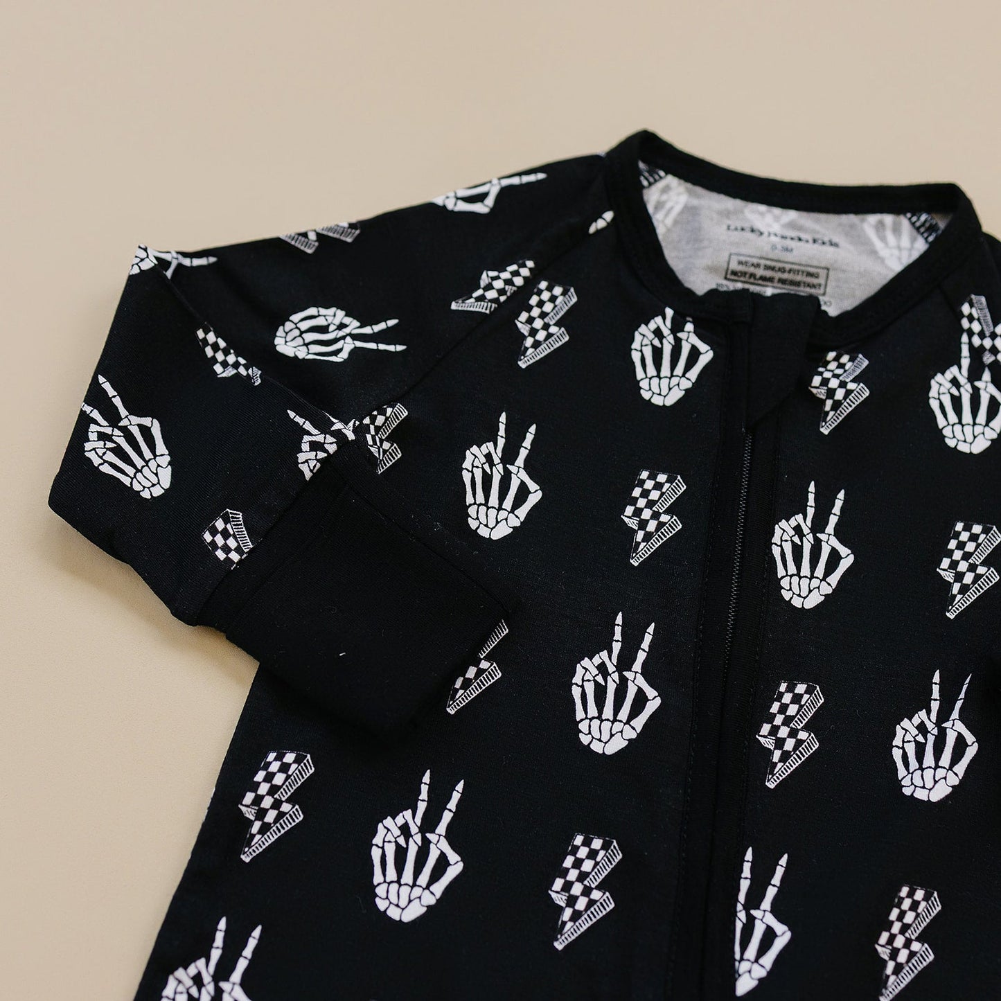 skelly vibes bamboo pajamas // ZIPPY