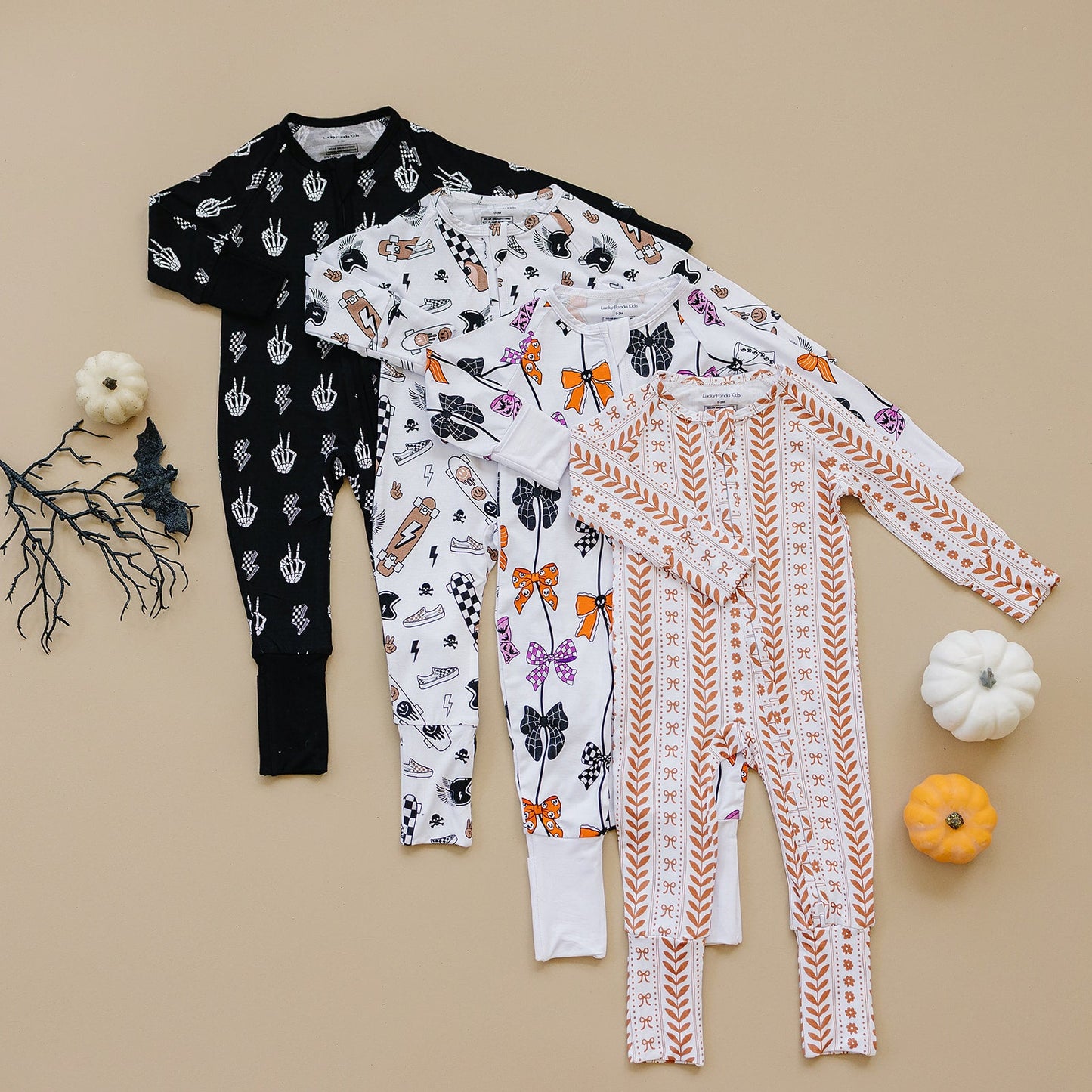 boho daisy bamboo pajamas // ZIPPY