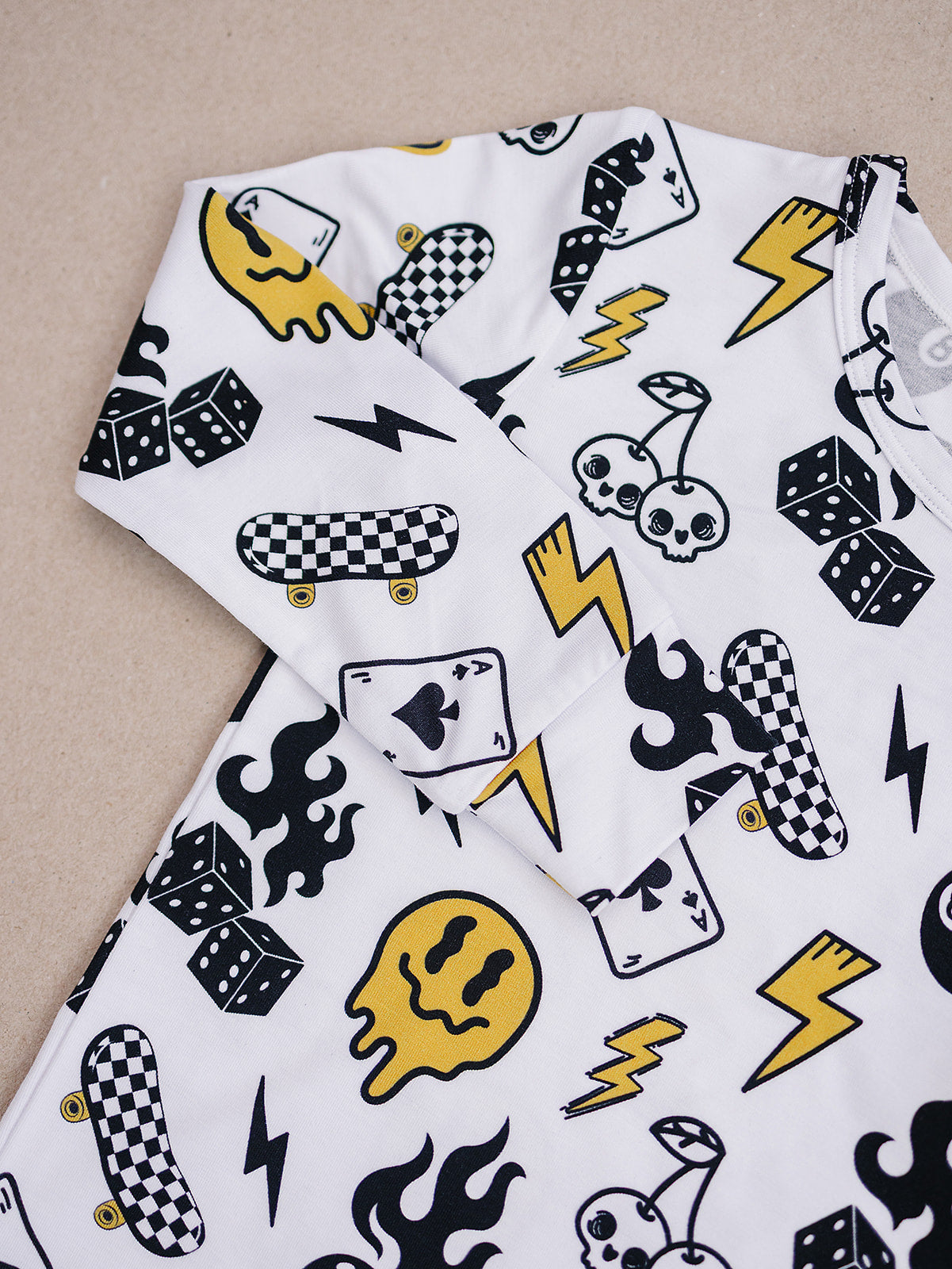 lucky vibes bamboo pajamas // LONG-SLEEVE TWO-PIECE SET