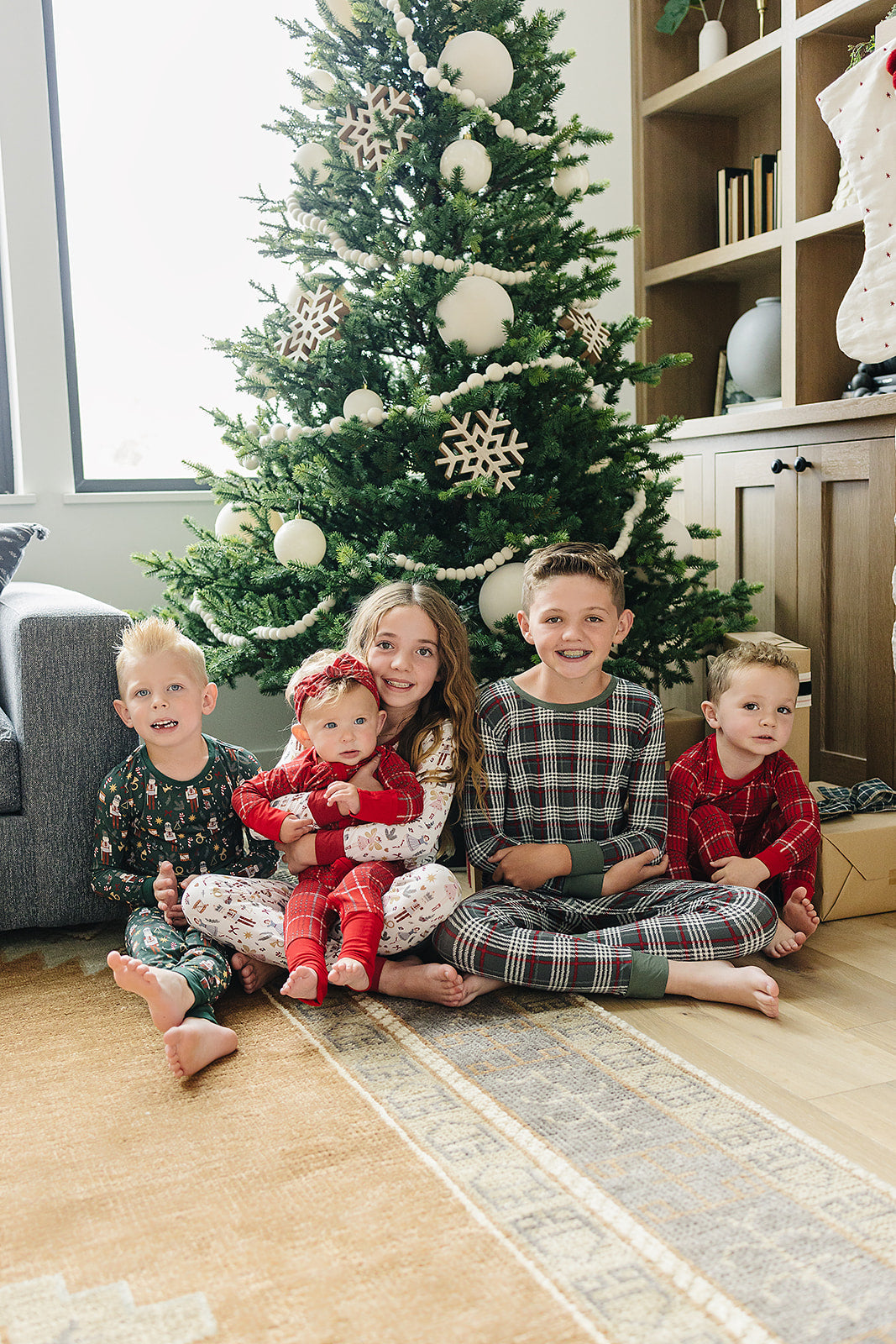 red plaid bamboo pajamas // LONG-SLEEVE TWO-PIECE SET (*available in extended sizing*)