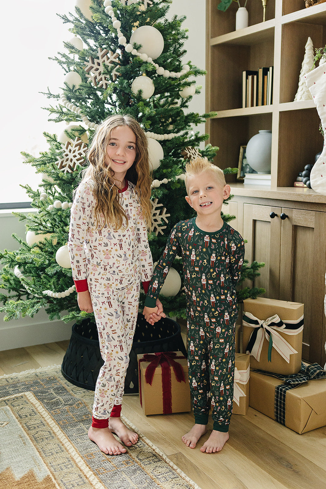 red nutcracker bamboo pajamas // LONG-SLEEVE TWO-PIECE SET (*available in extended sizing*)