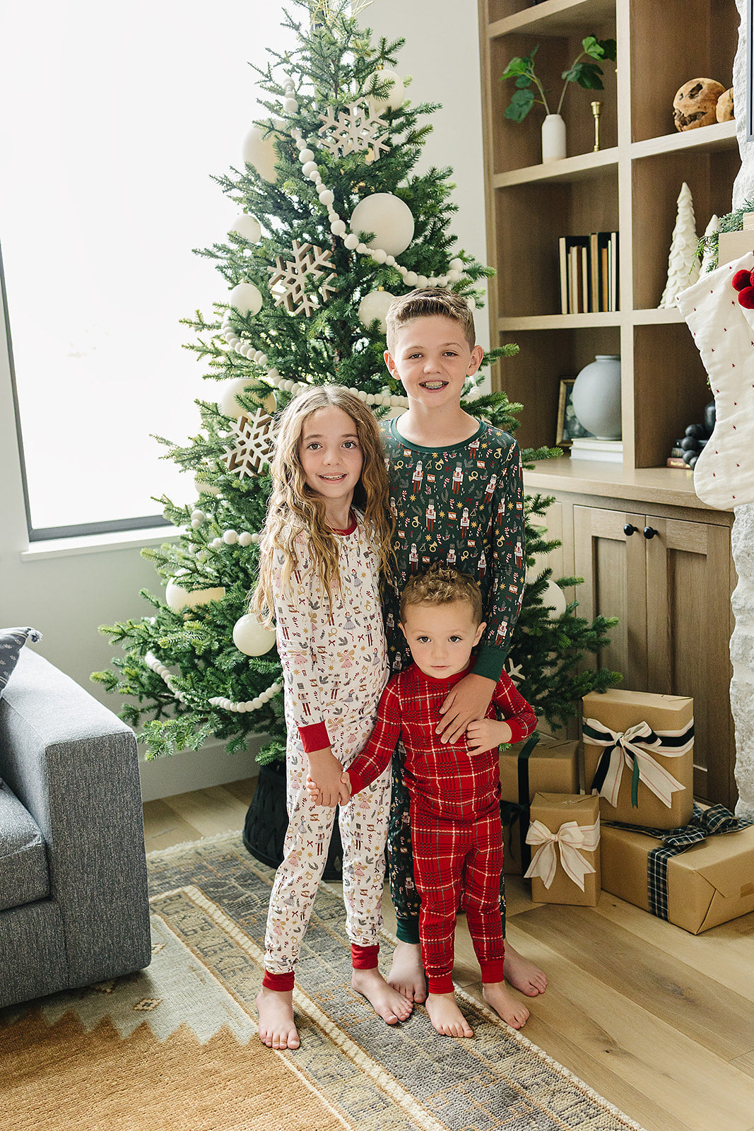 red nutcracker bamboo pajamas // LONG-SLEEVE TWO-PIECE SET (*available in extended sizing*)