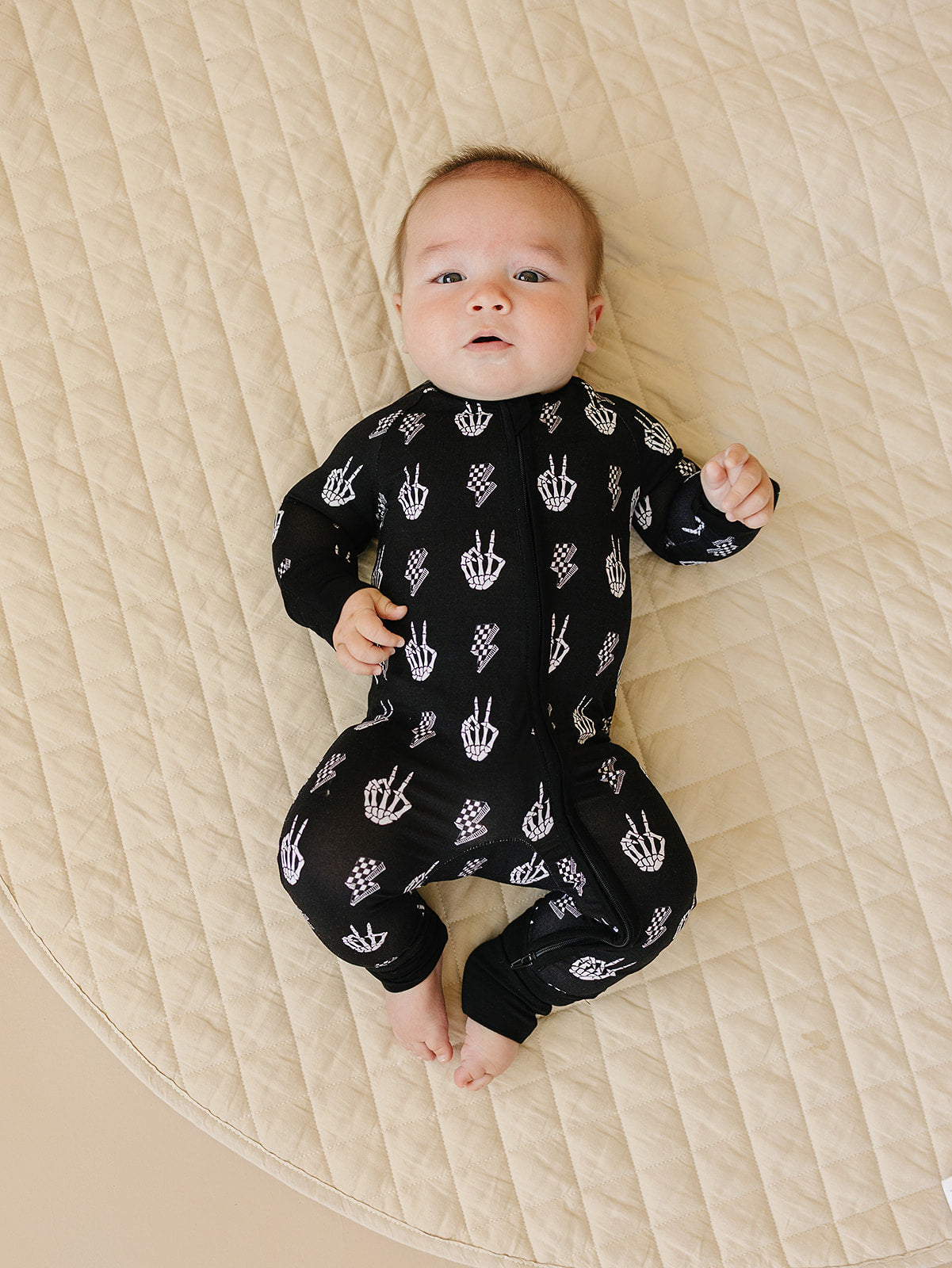 skelly vibes bamboo pajamas // ZIPPY