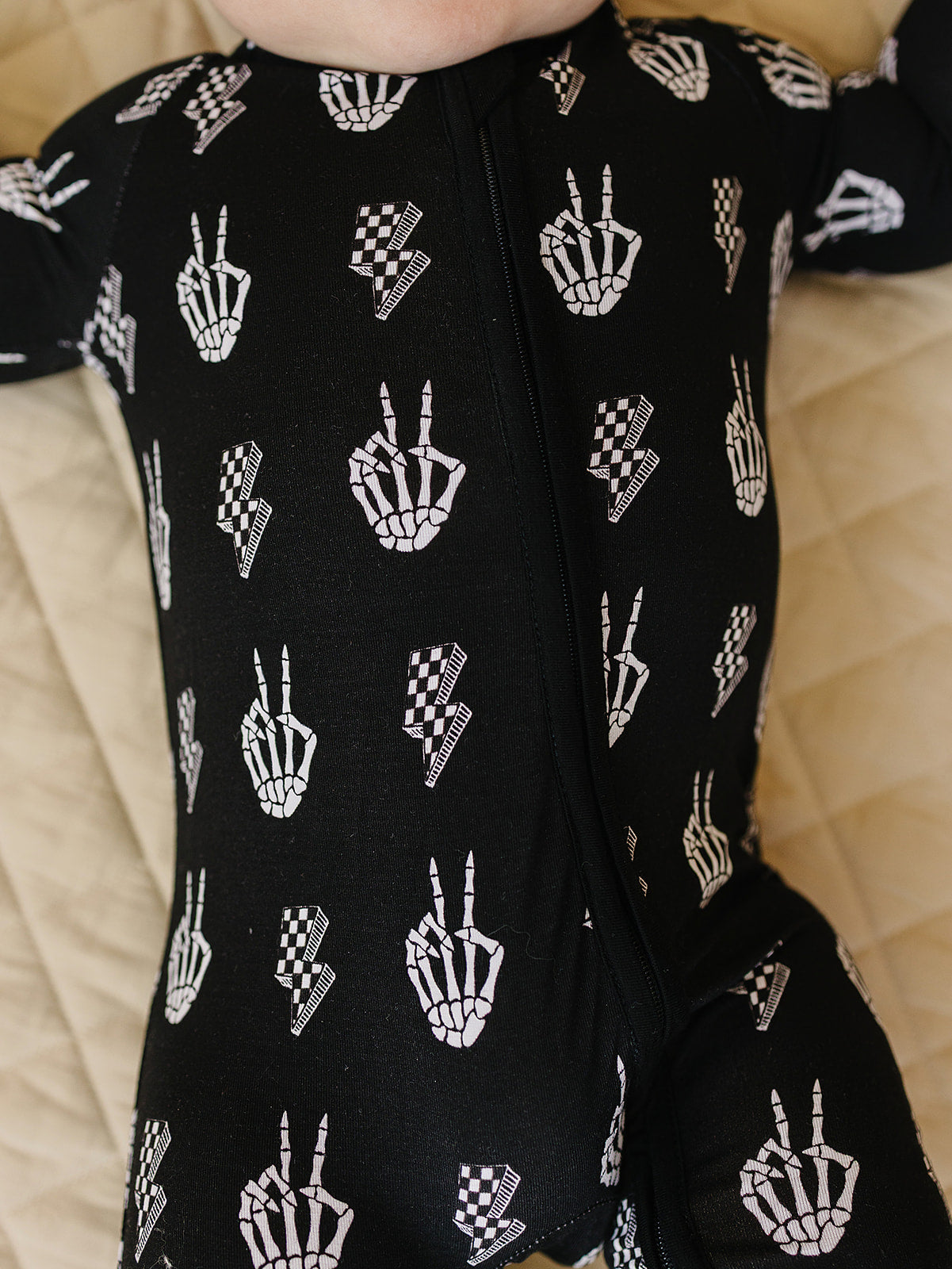 skelly vibes bamboo pajamas // ZIPPY