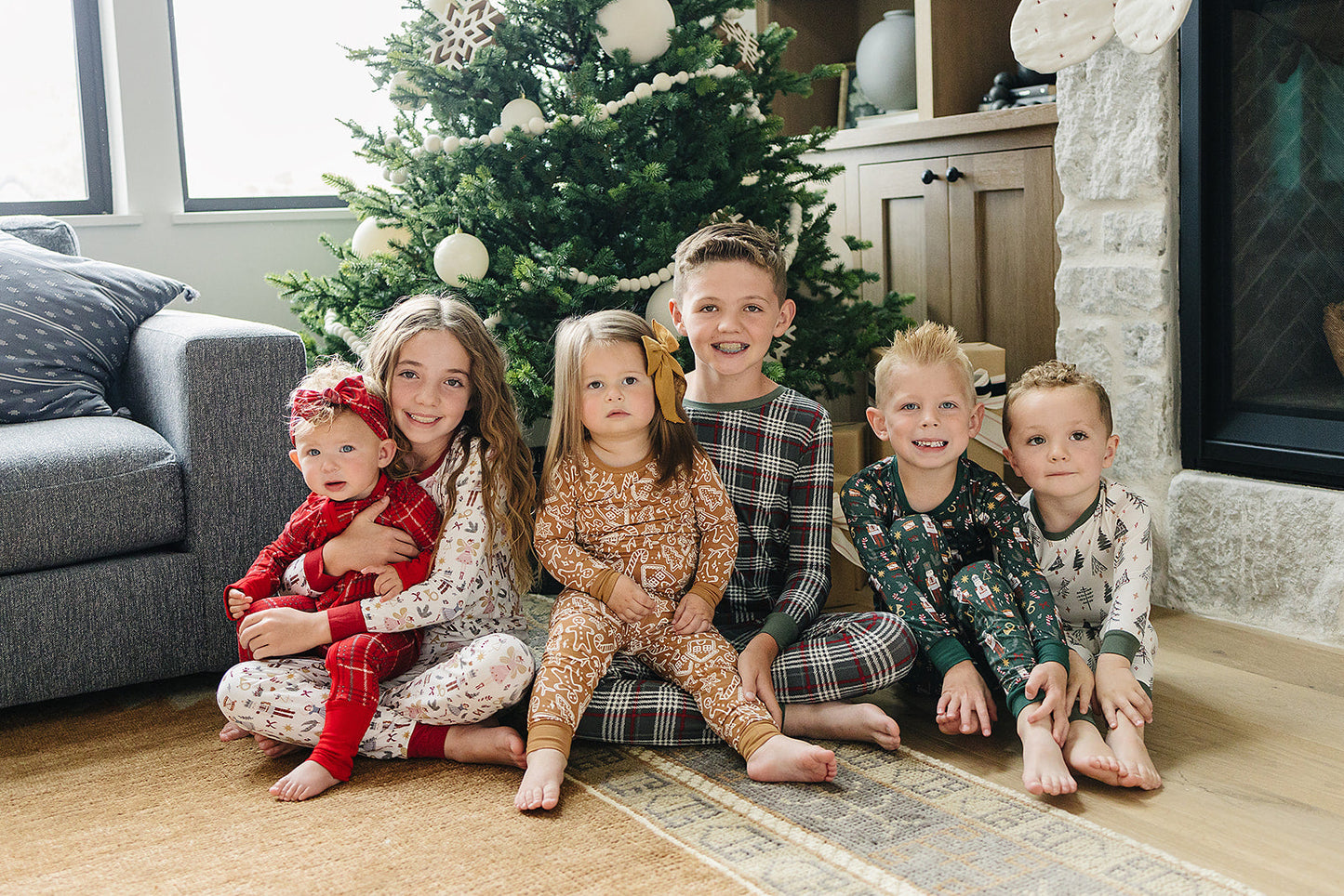 red nutcracker bamboo pajamas // LONG-SLEEVE TWO-PIECE SET (*available in extended sizing*)