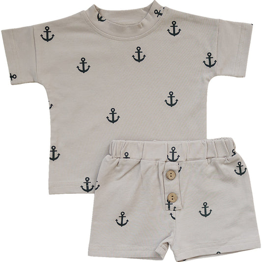button short set // anchors