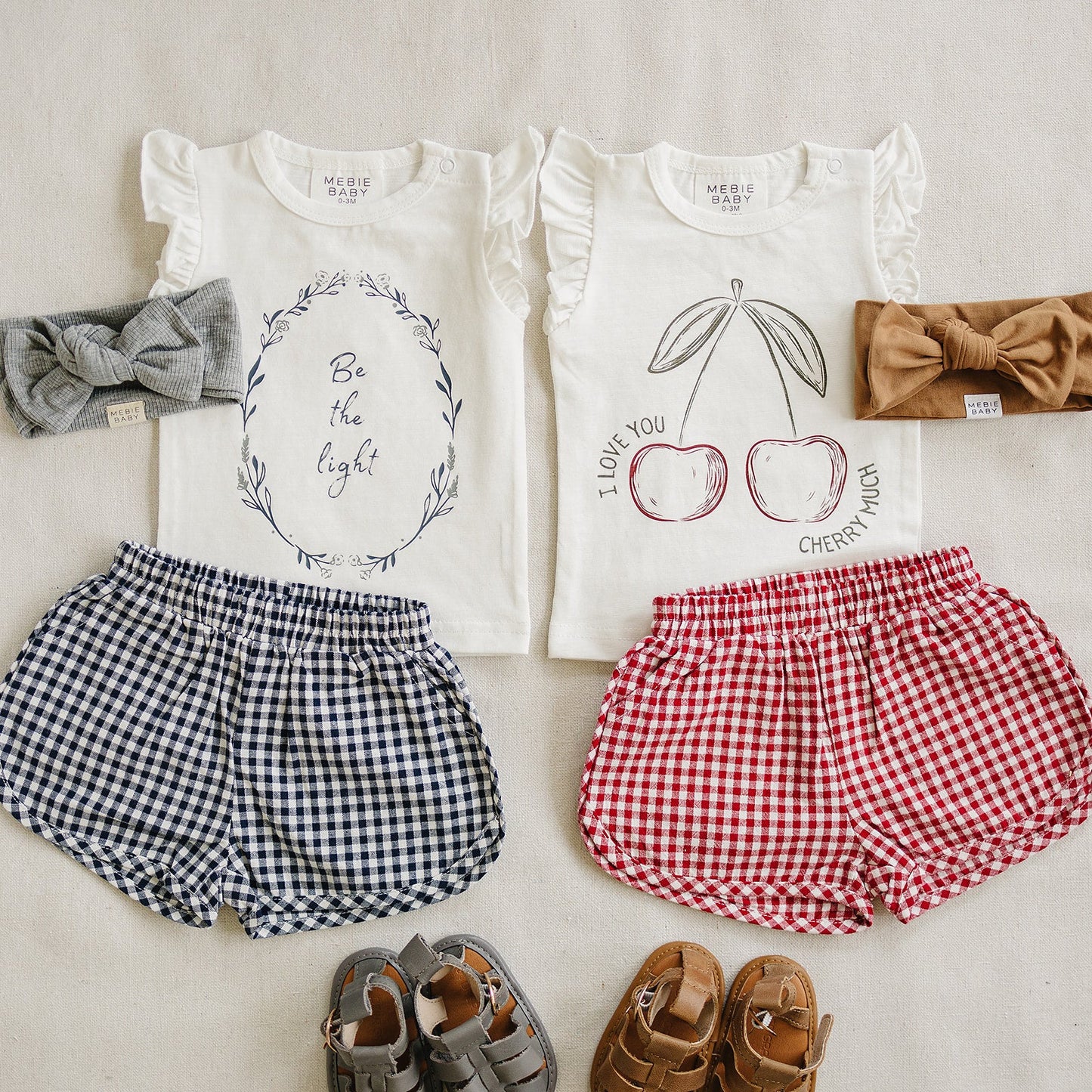 be the light ruffle tee