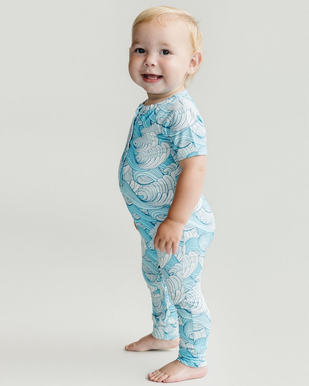 bamboo jumpsuit // making waves