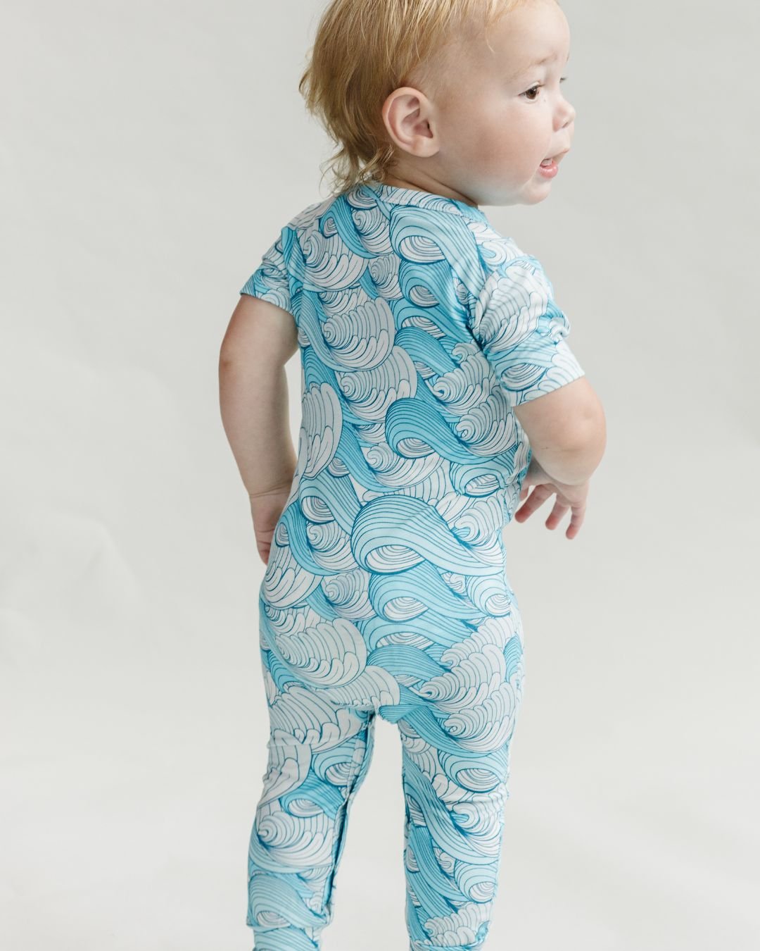 bamboo jumpsuit // making waves