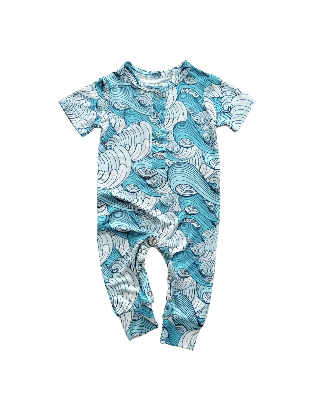 bamboo jumpsuit // making waves