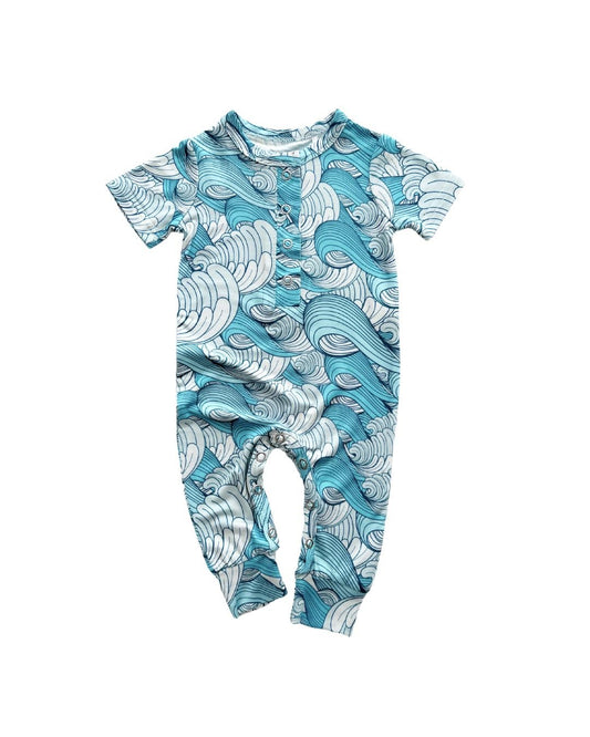 bamboo jumpsuit // making waves