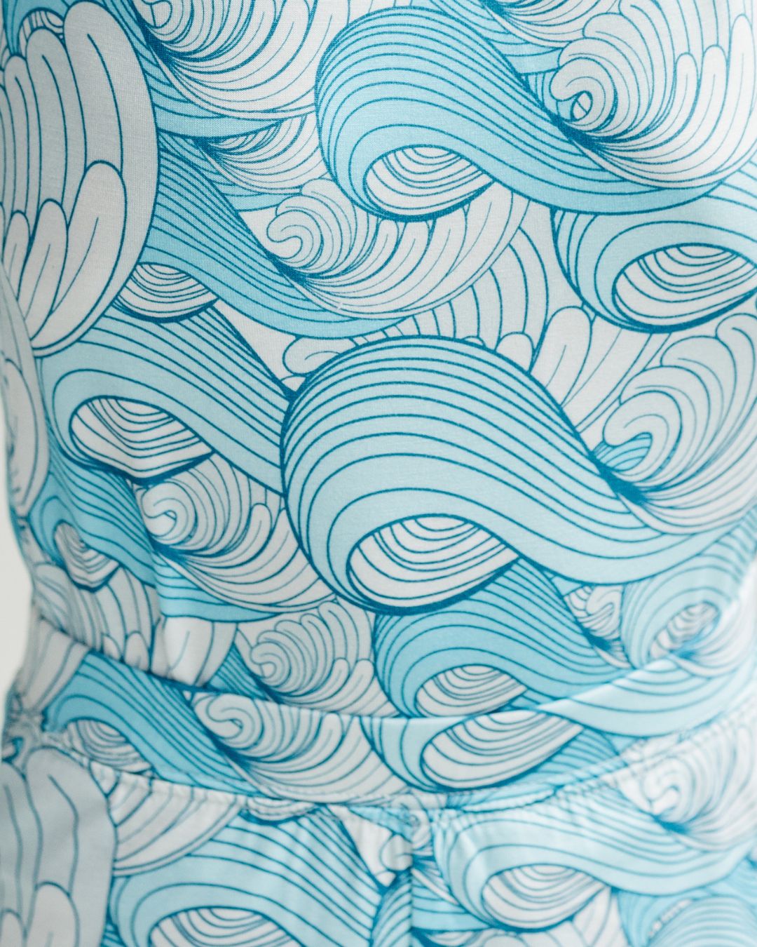 making waves bamboo pajamas // SHORT-SLEEVE TWO-PIECE SET (*AVAILABLE IN EXTENDED SIZING UP TO 8/9*)