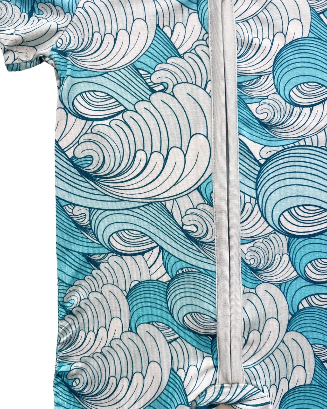 making waves bamboo pajamas // SHORTIE