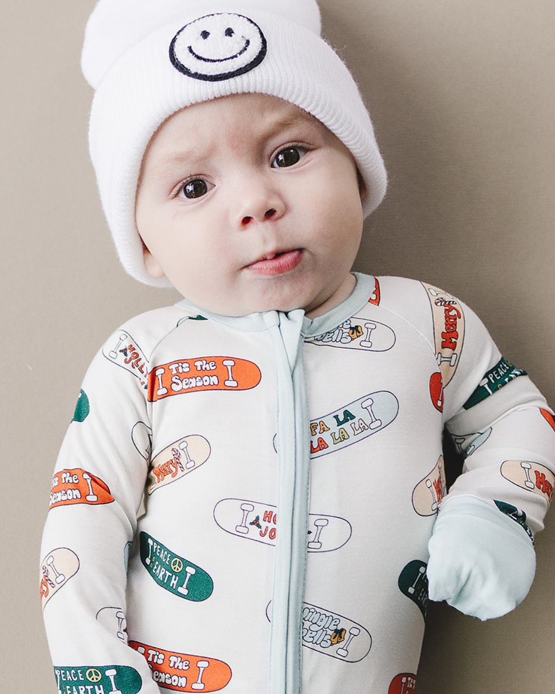 jolly skateboard bamboo pajamas // ZIPPY