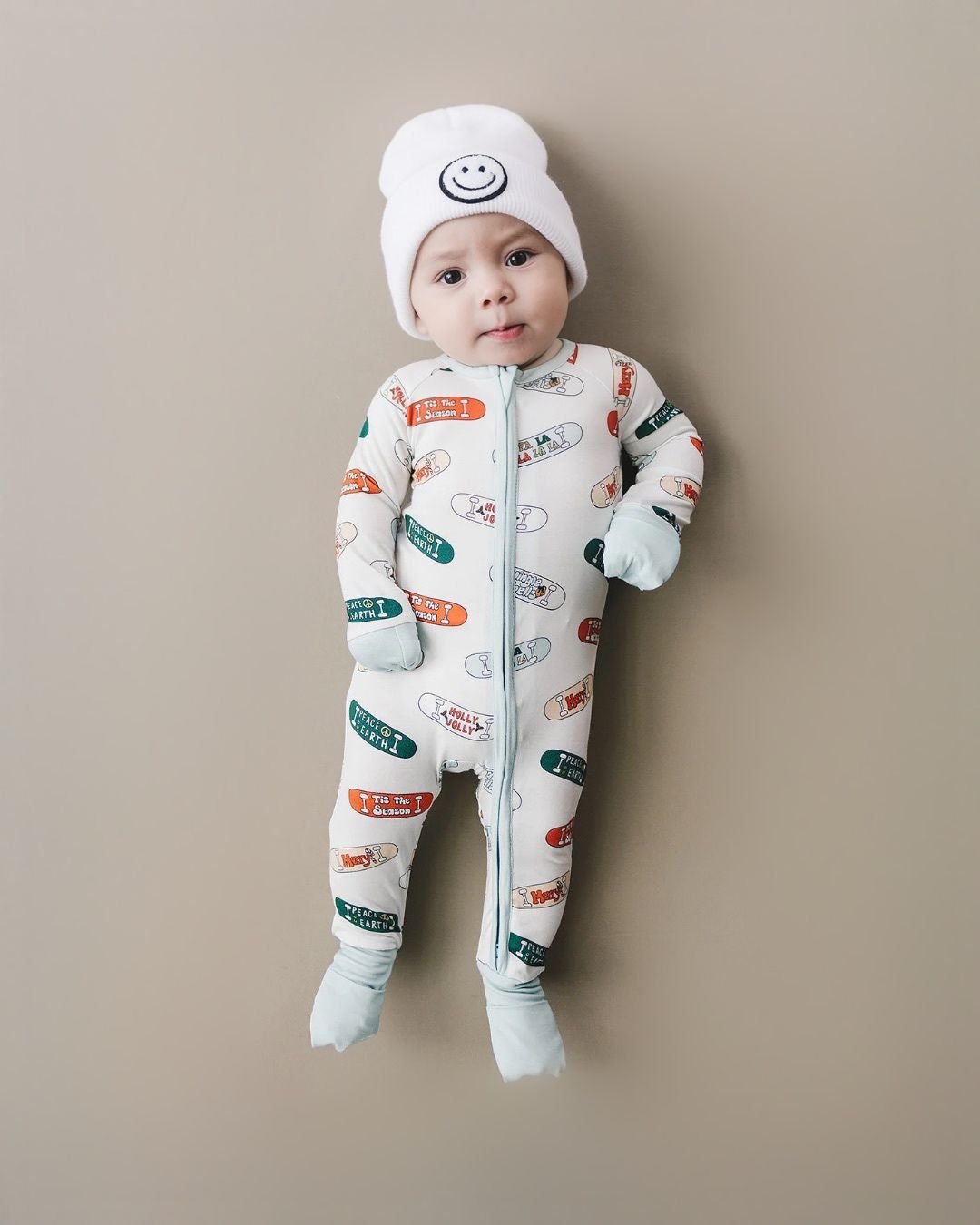jolly skateboard bamboo pajamas // ZIPPY