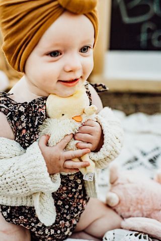 peep roly poly chick stuffie