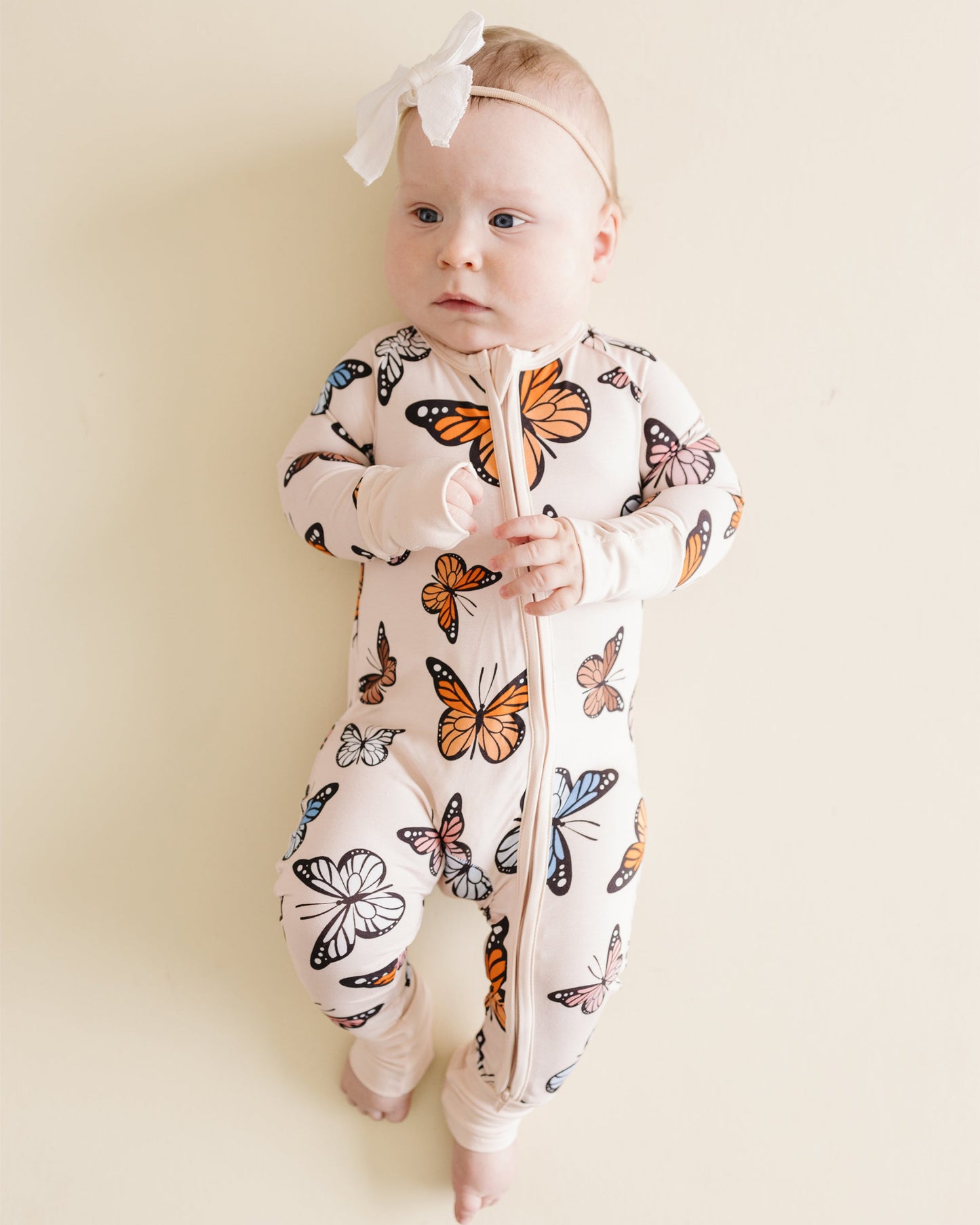 butterflies bamboo pajamas // ZIPPY