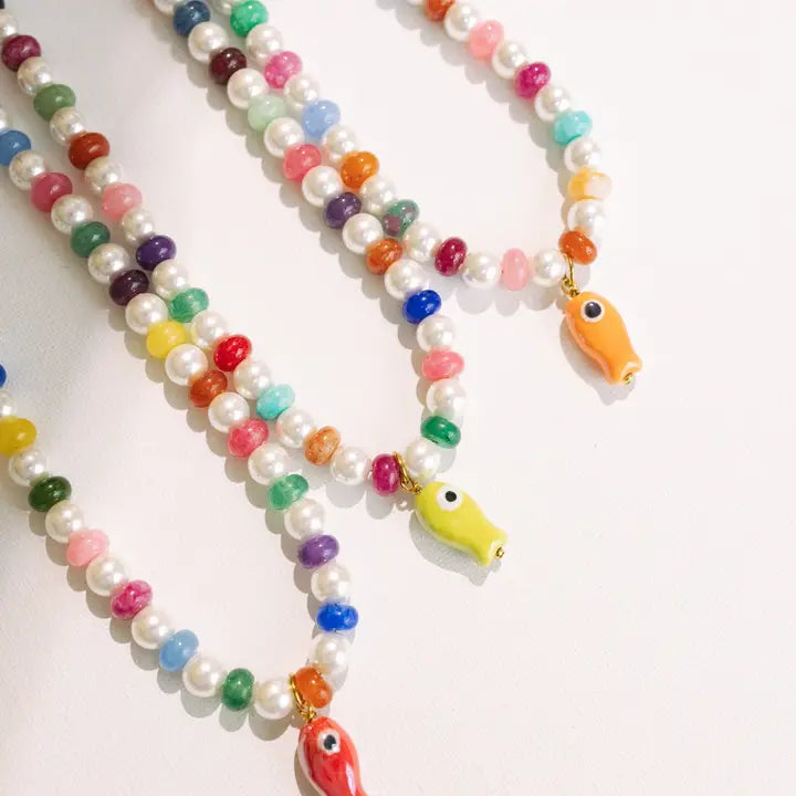 coastal cutie fish necklace // BELJOY
