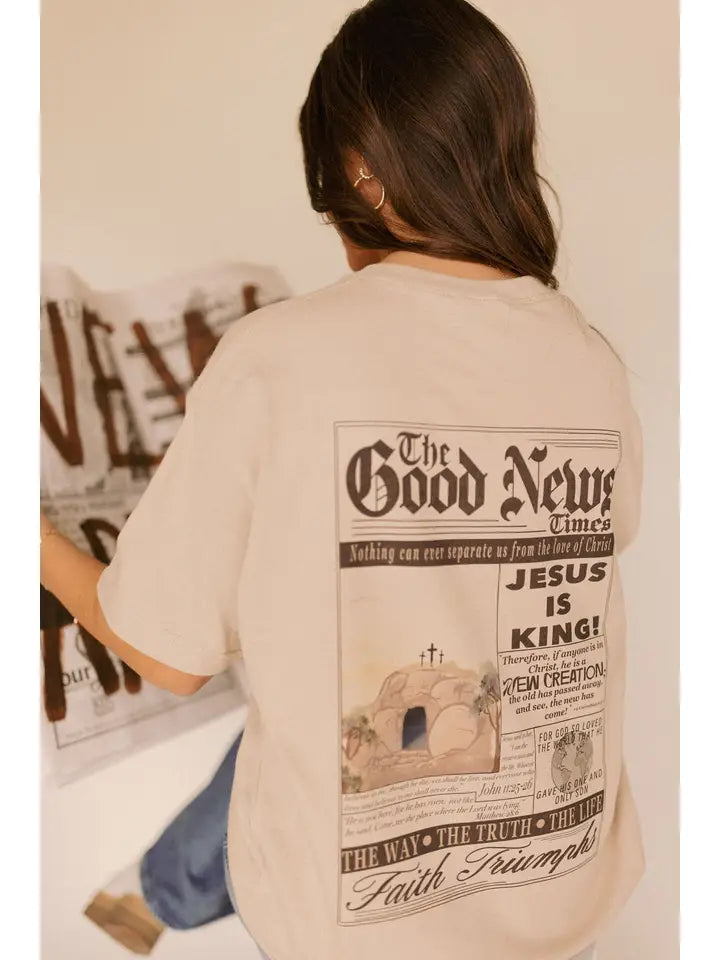 good news easter tee // PREORDER // open until 2.25 ships early march