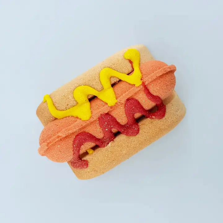 hot dog bath bomb
