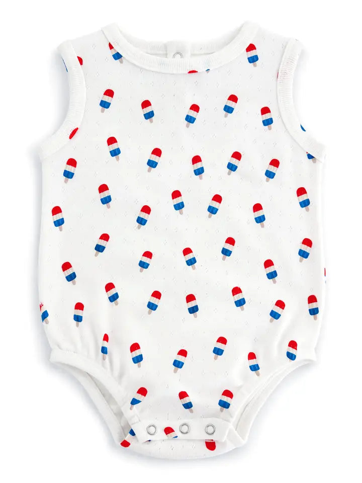 popsicle pointelle sleeveless romper