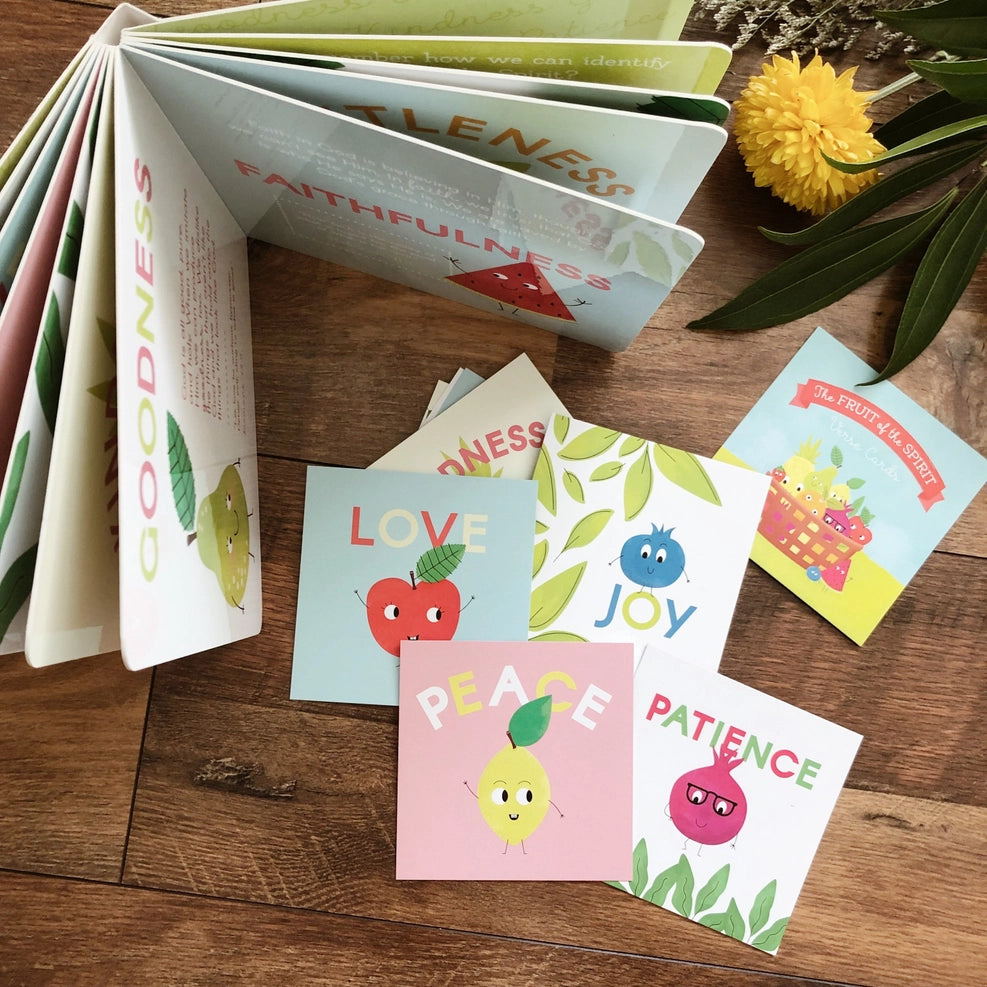 bible verse card set // fruits of the spirit (for children)