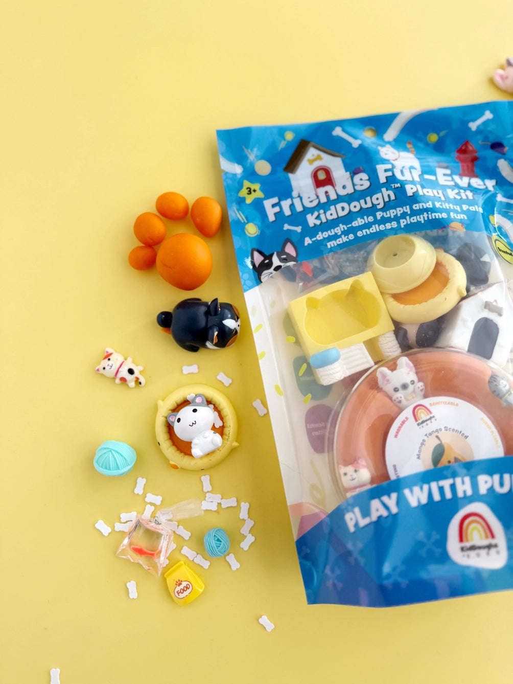 friends fur-ever kid-dough play kit
