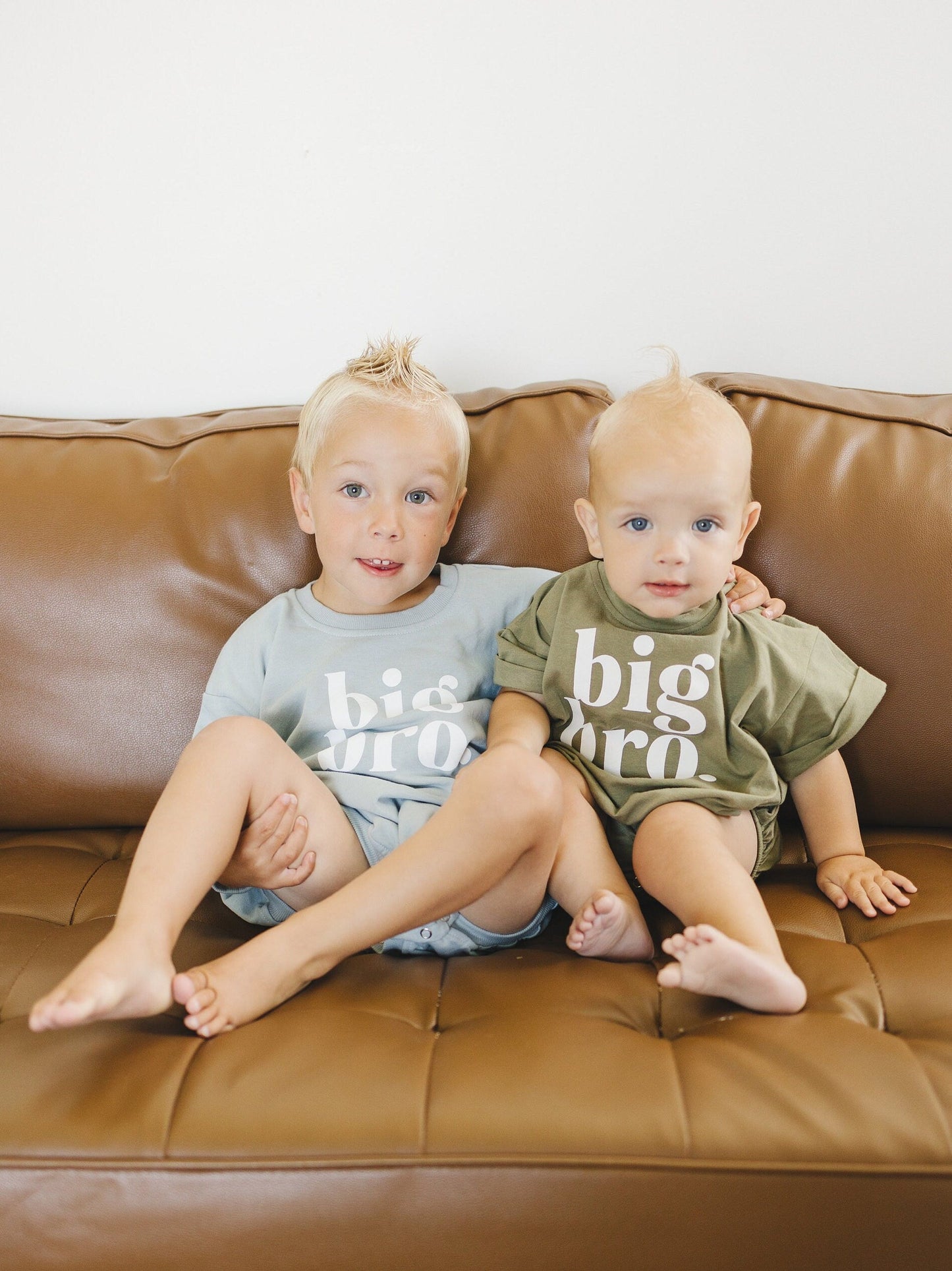 big bro tshirt romper // 4 color options