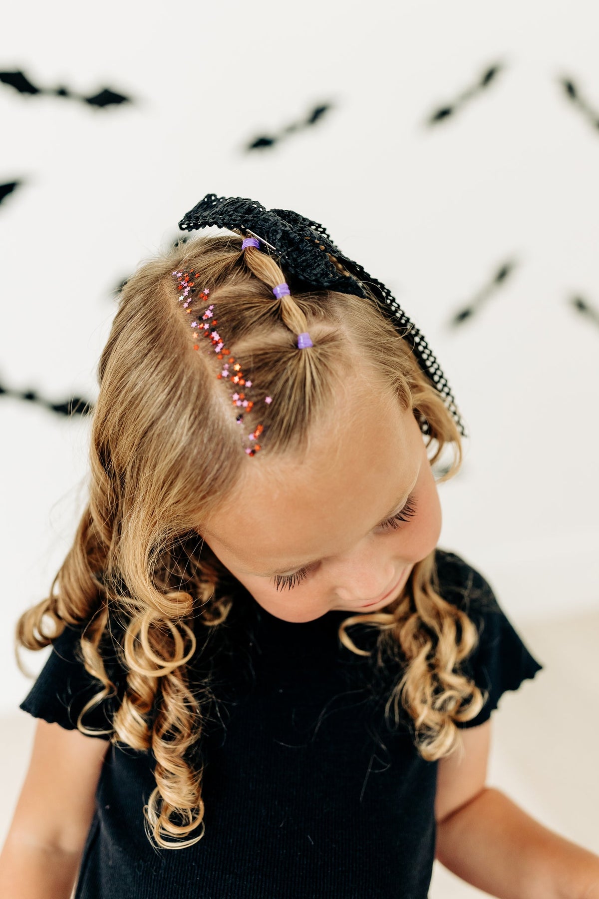 hair glitter // Stella