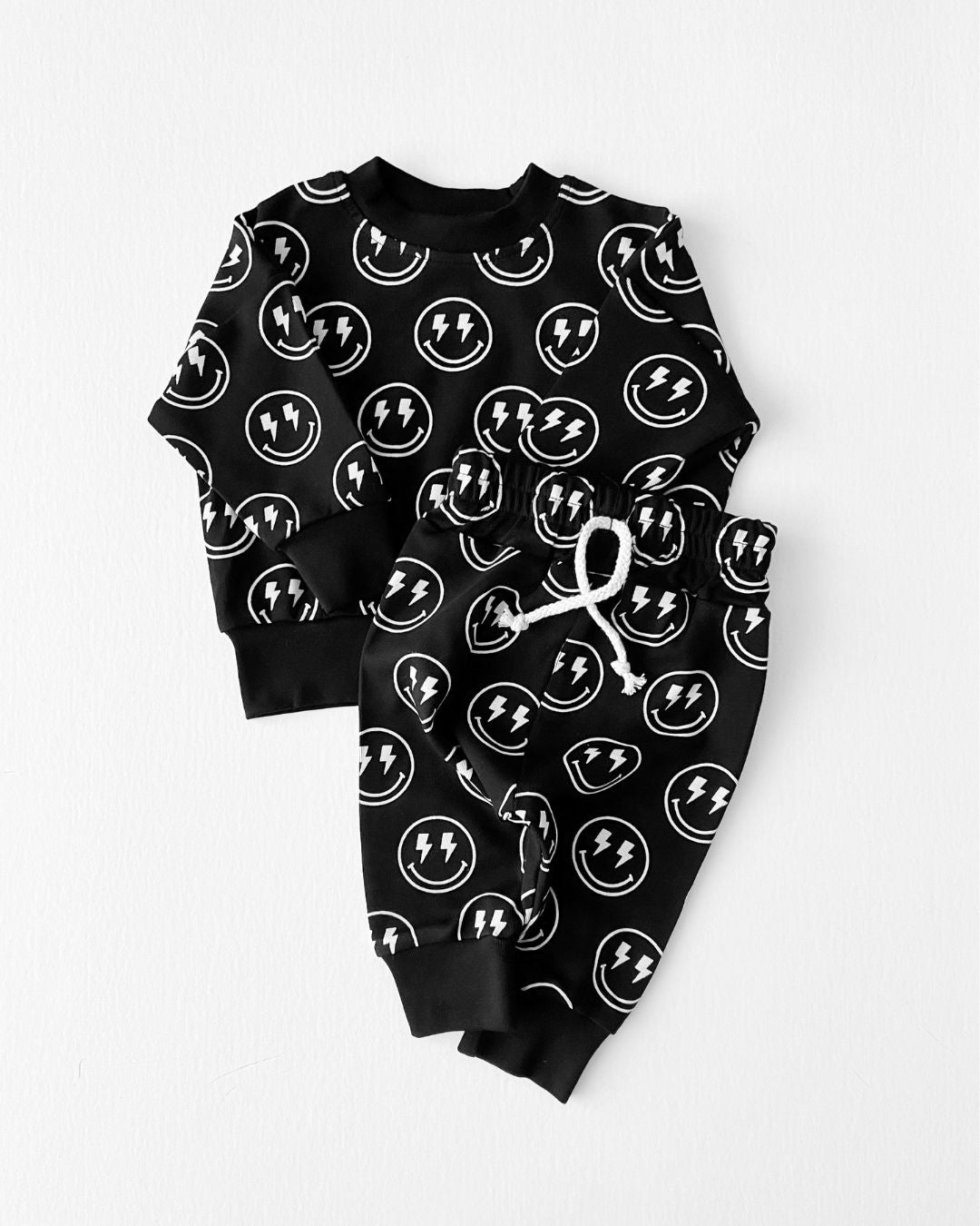jogger set // electric smiley (UP TO 9Y!!!)
