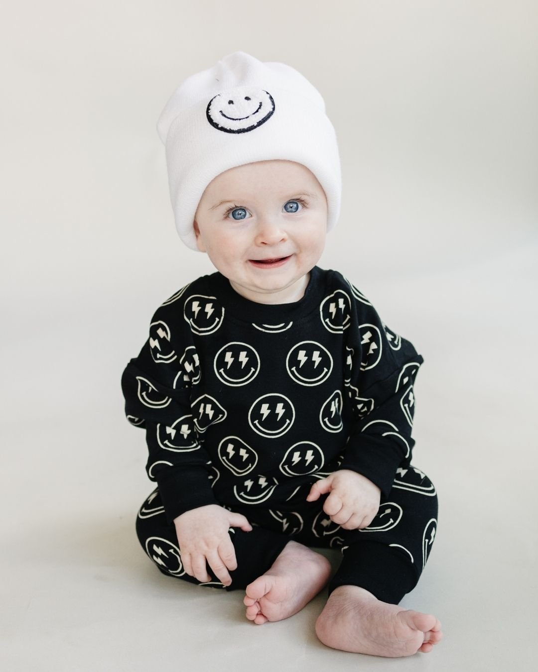 jogger set // electric smiley (UP TO 9Y!!!)
