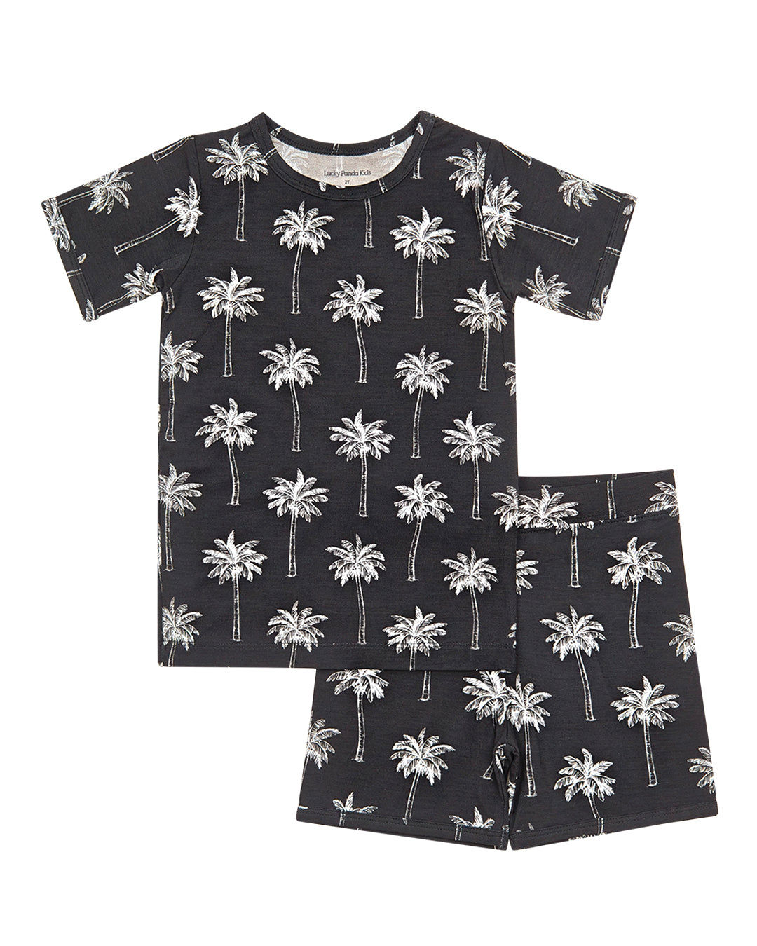 black palm bamboo pajamas // SHORTS SET (sizing up to 8/9)