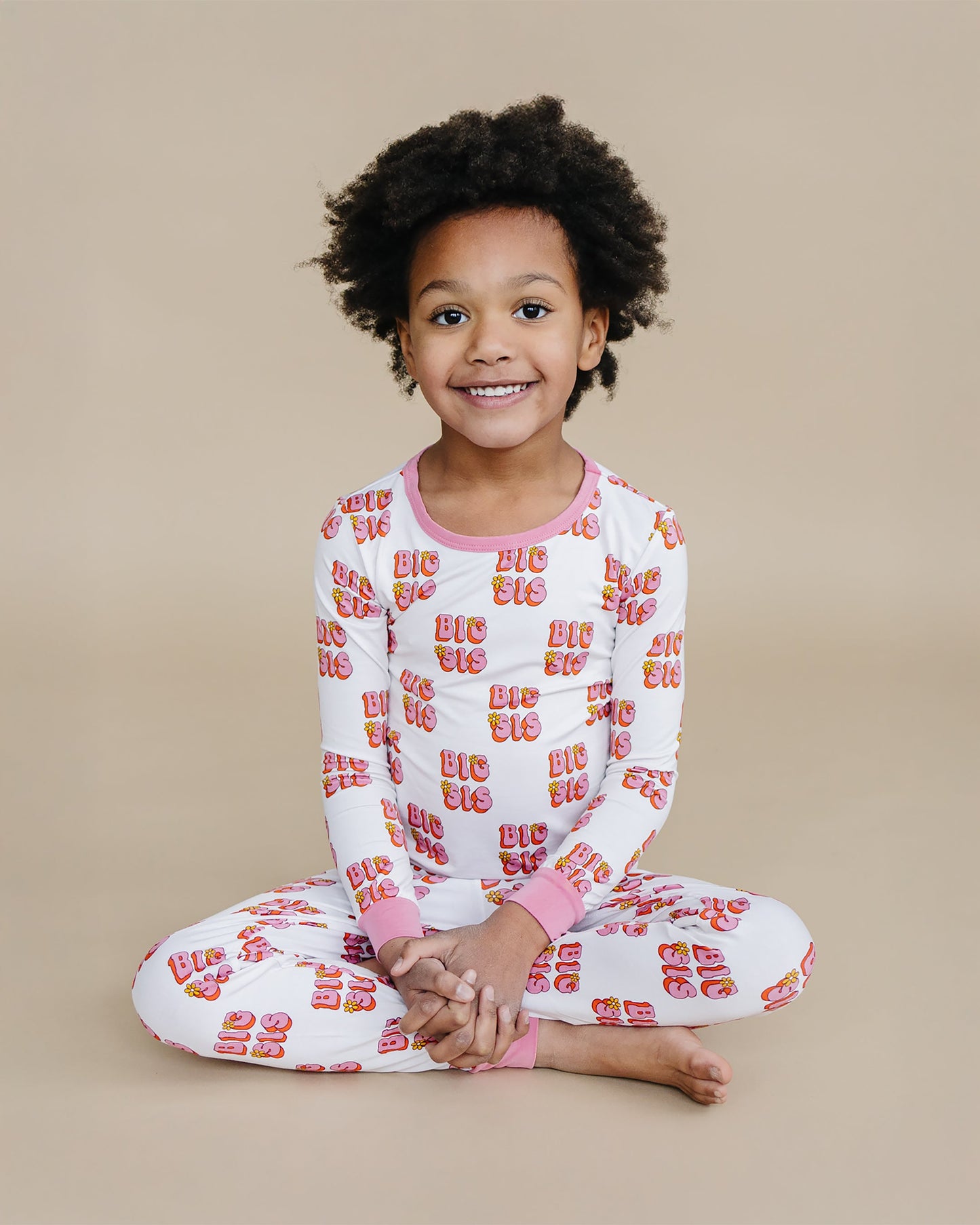 big sis bamboo pajamas // LONG-SLEEVE TWO-PIECE SET (comes in extended sizing)