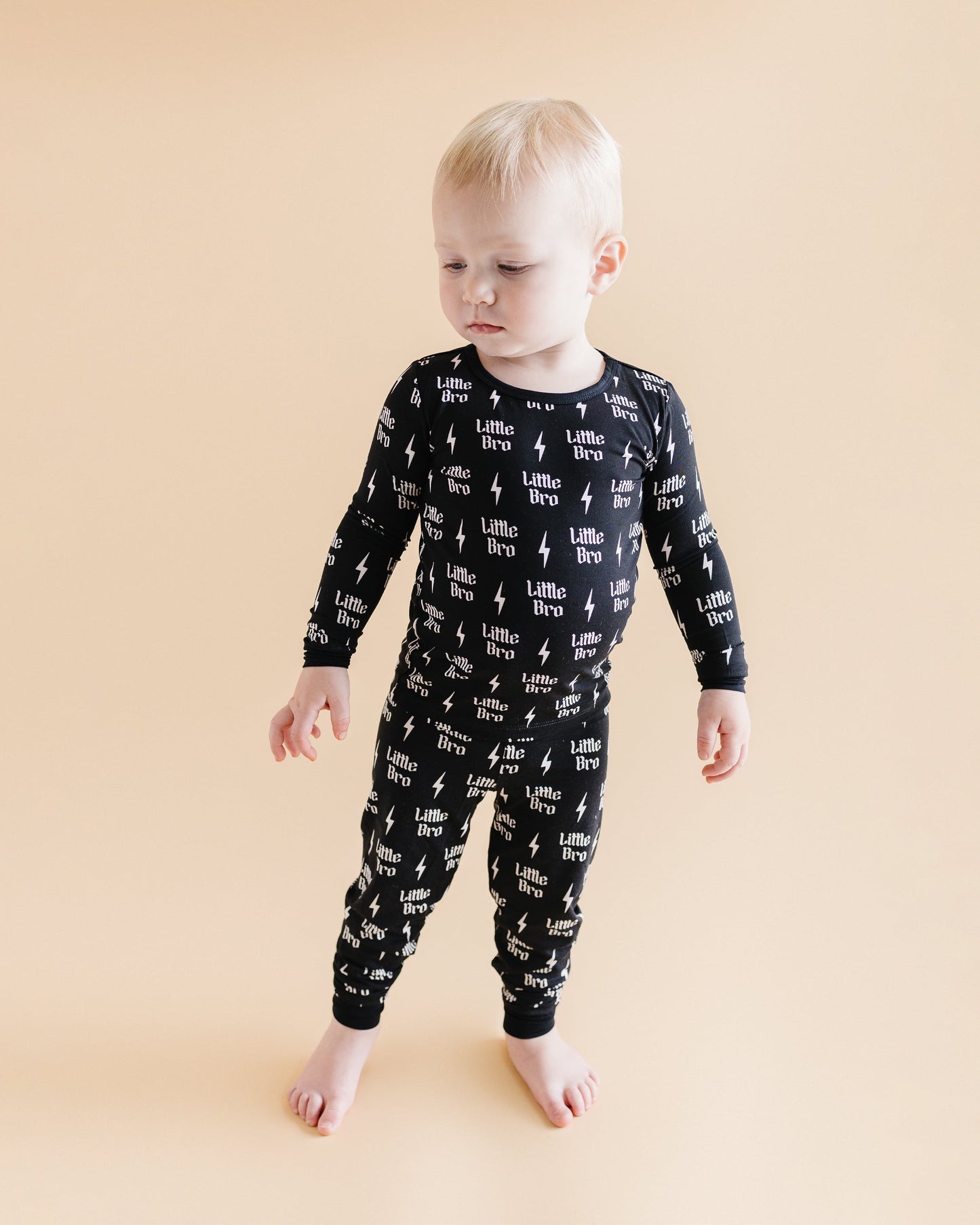 little bro bamboo pajamas // LONG-SLEEVE TWO-PIECE SET (comes in extended sizing)
